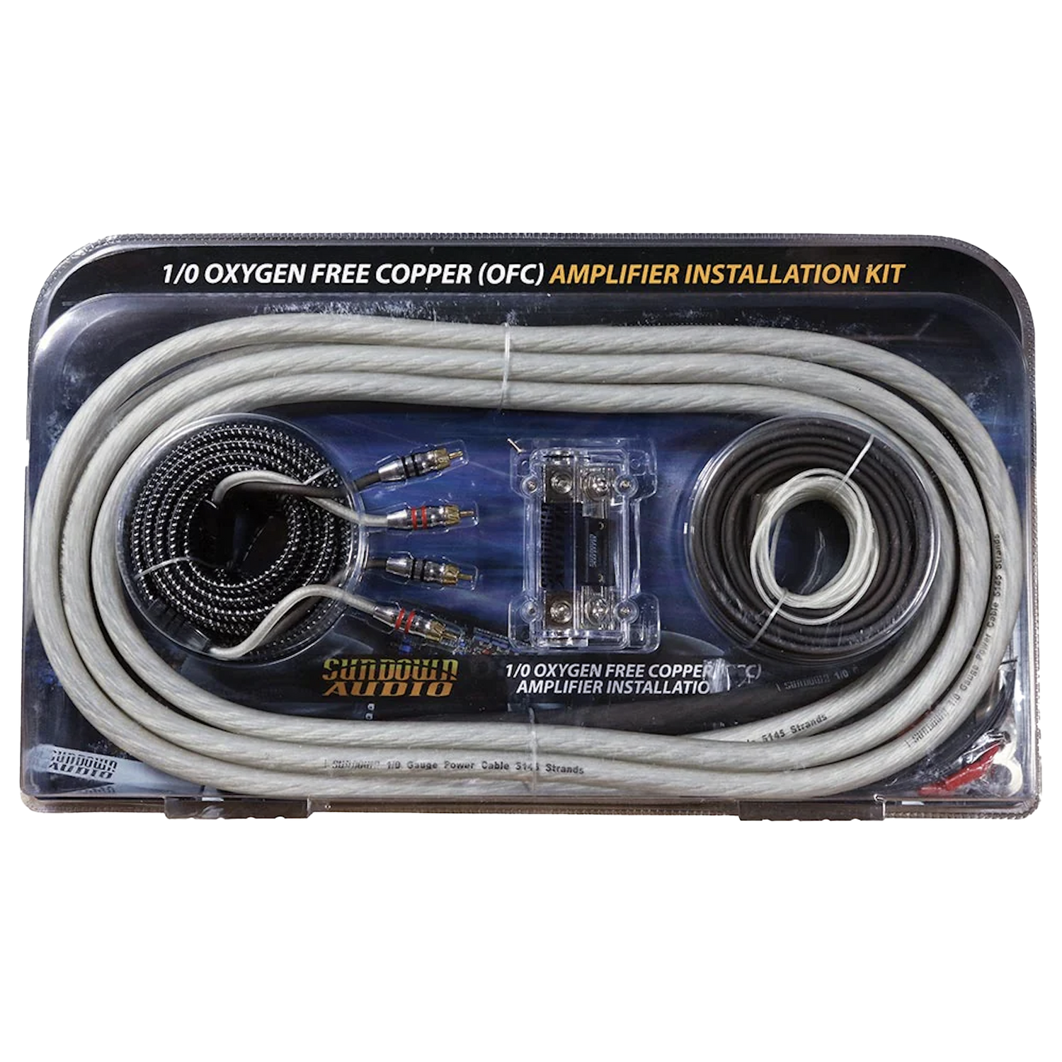 1/0 gauge OFC wire kit for a car audio Big 3 upgrade