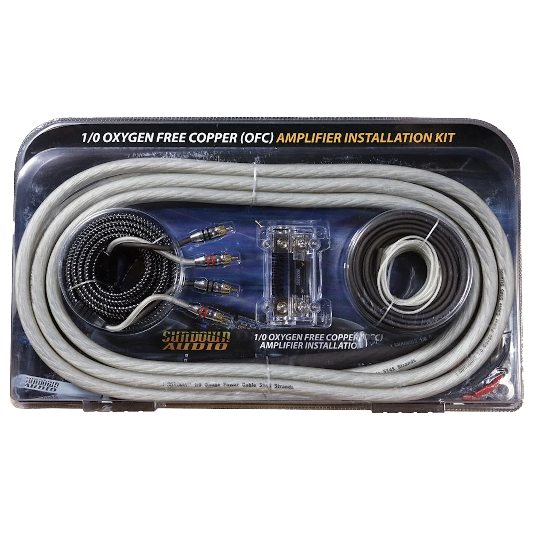 1/0 gauge OFC wire kit for a car audio Big 3 upgrade