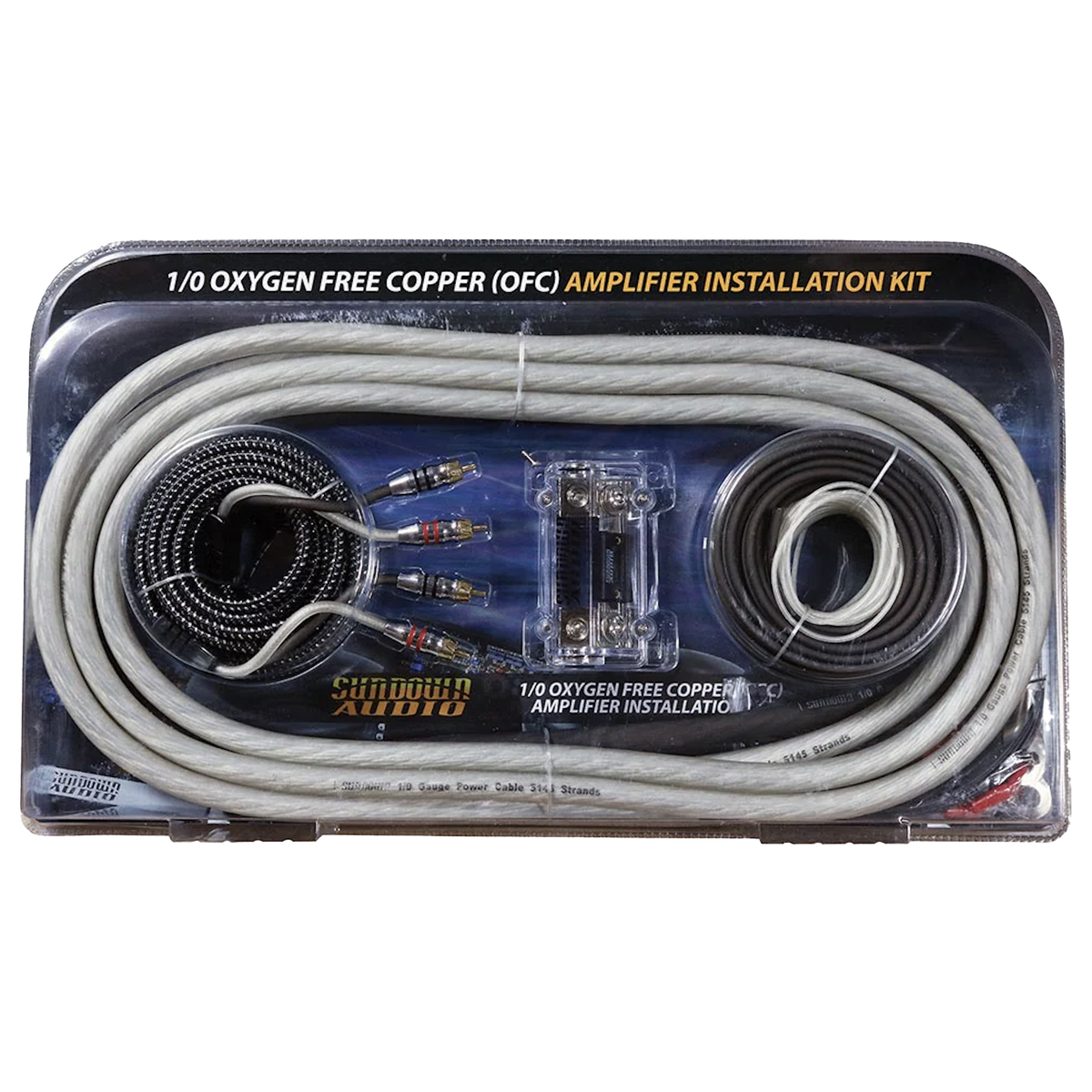 1/0 gauge OFC wire kit for a car audio Big 3 upgrade