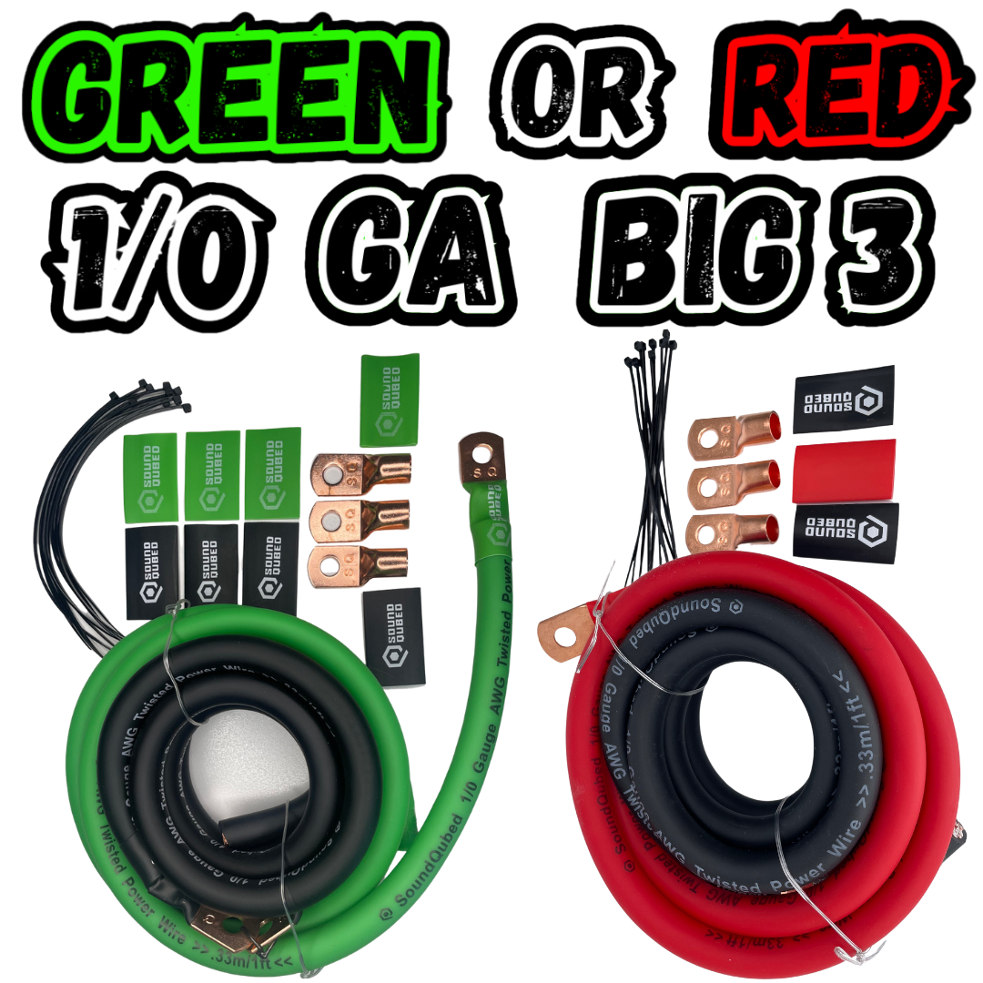 SoundQubed car audio wiring kit
