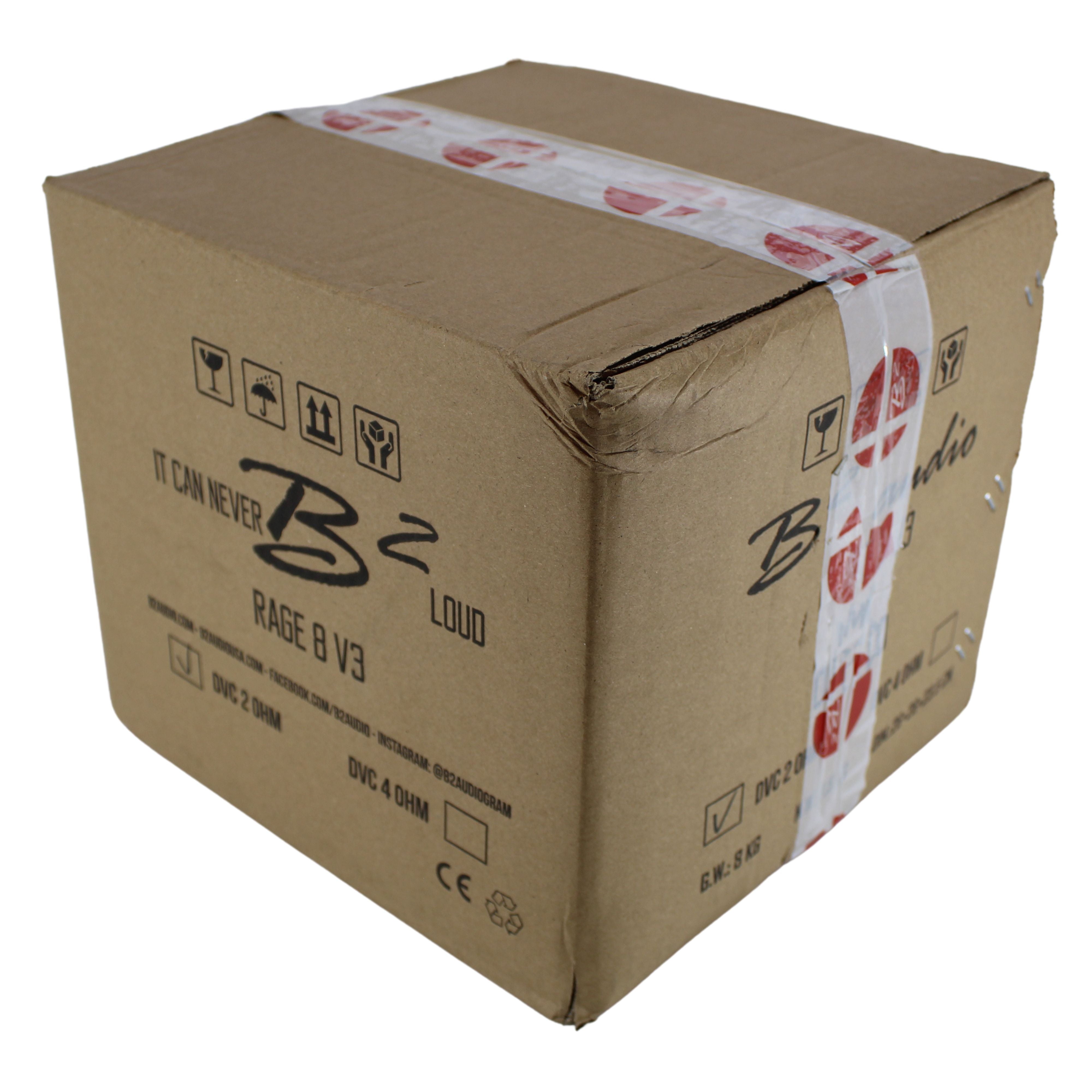 B2 Audio RAGE8 V3 8" Subwoofer 500W RMS Dual 2 Ohm — image 7