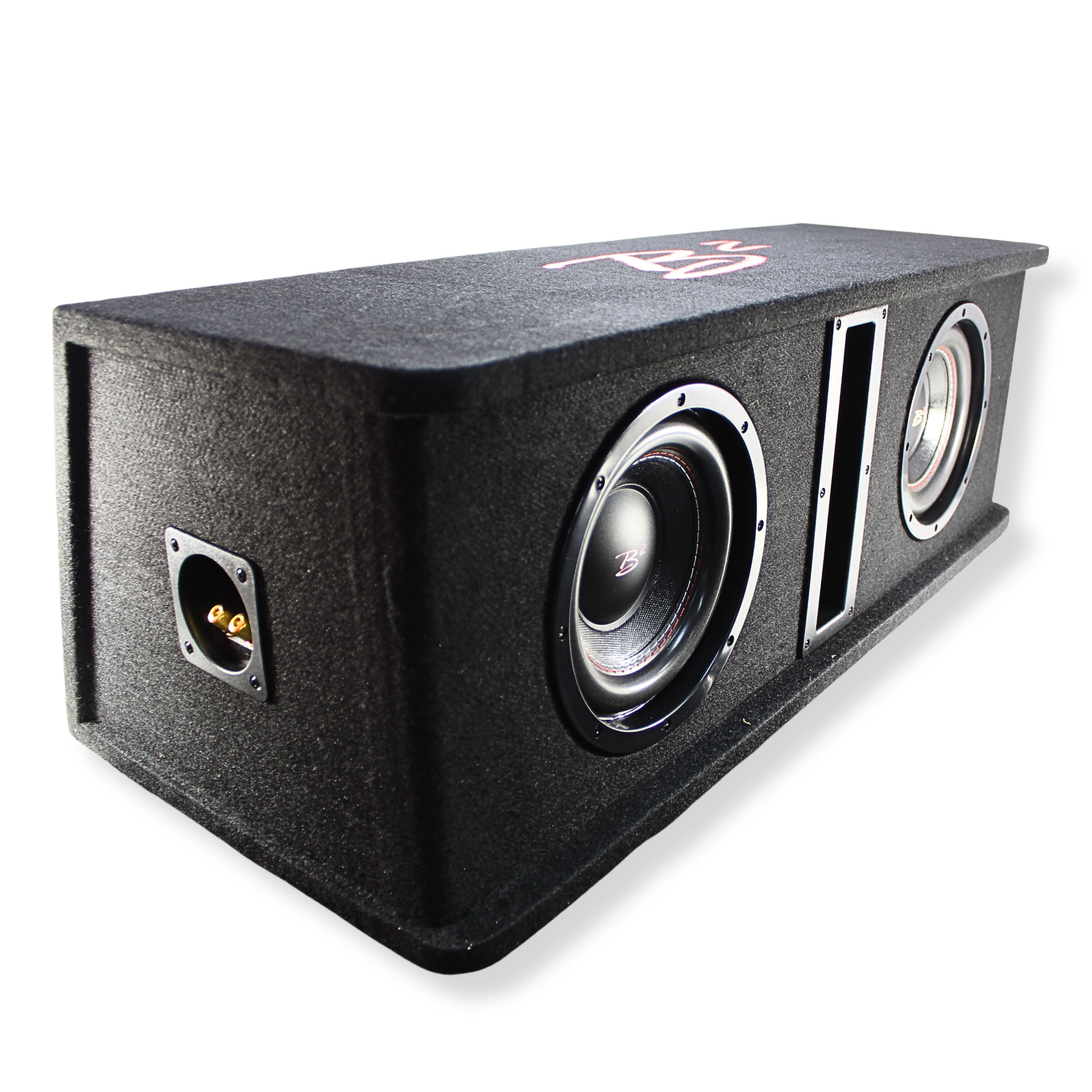 B2 Audio DVPE28 8" Loaded Subwoofer Enclosure 400W RMS Dual 2 Ohm
