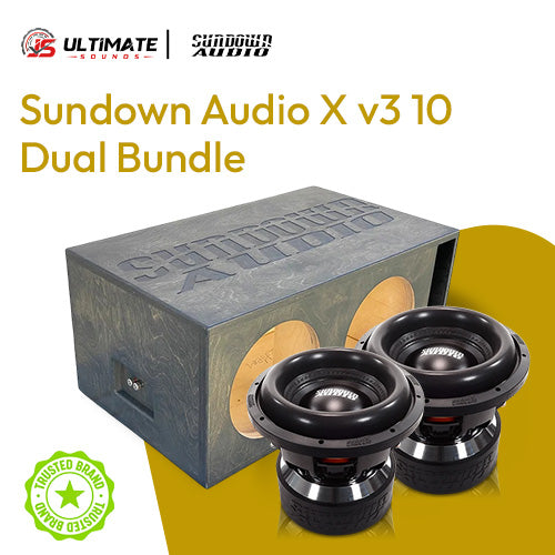Sundown Audio X v3 10 Dual Bundle (Baltic Birch)