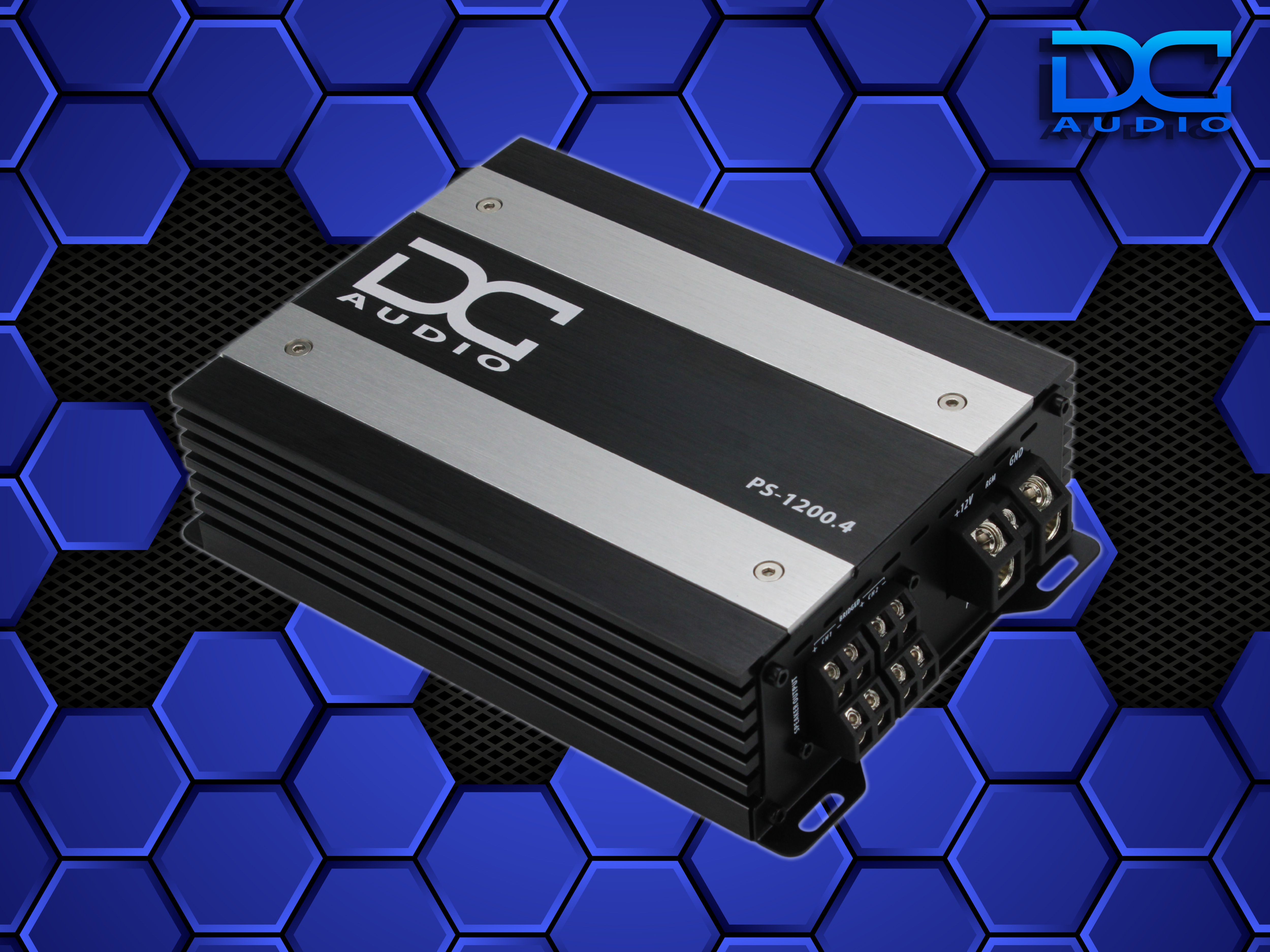 DC Audio PS1200x4 4-Channel Amplifier 1200W RMS
