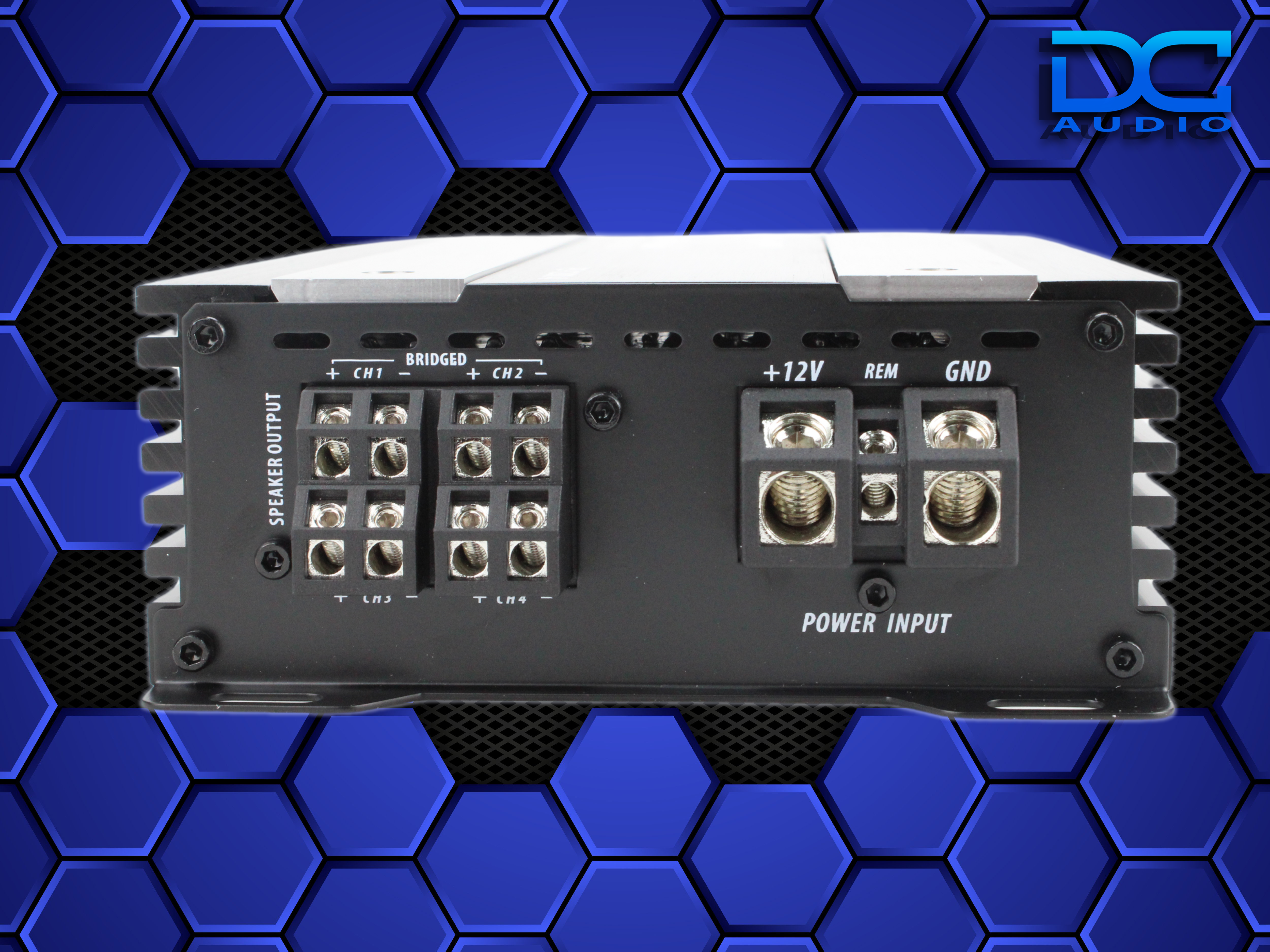DC Audio PS1200x4 4-Channel Amplifier 1200W RMS
