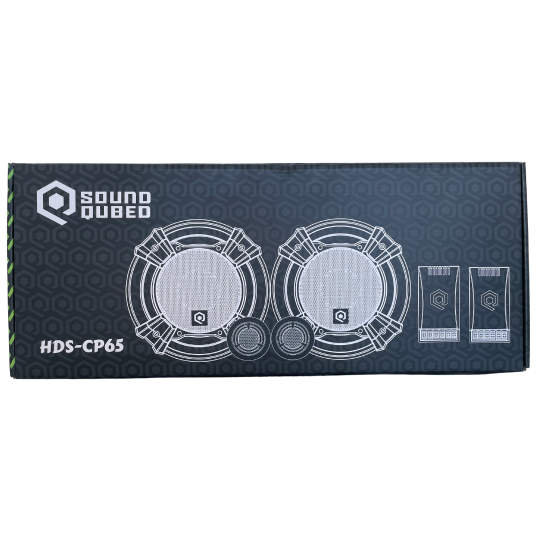 SoundQubed HDS 6.5" Component Speaker Set Car Audio