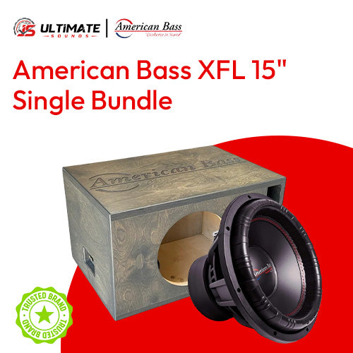 American Bass XFL 15 inch Single Bundle (Baltic Birch)
