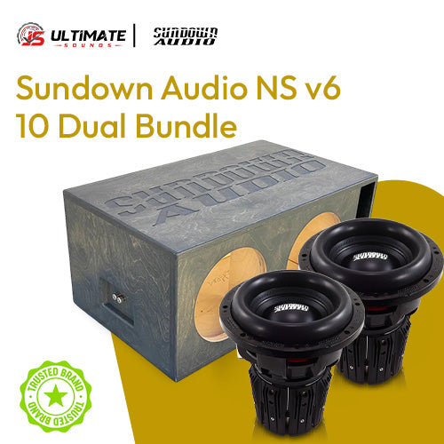 Sundown Audio NS v6 10 Dual Bundle (Baltic Birch)