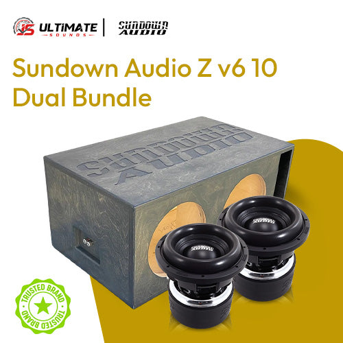 Sundown Audio Z v6 10 Dual Bundle (Baltic Birch)