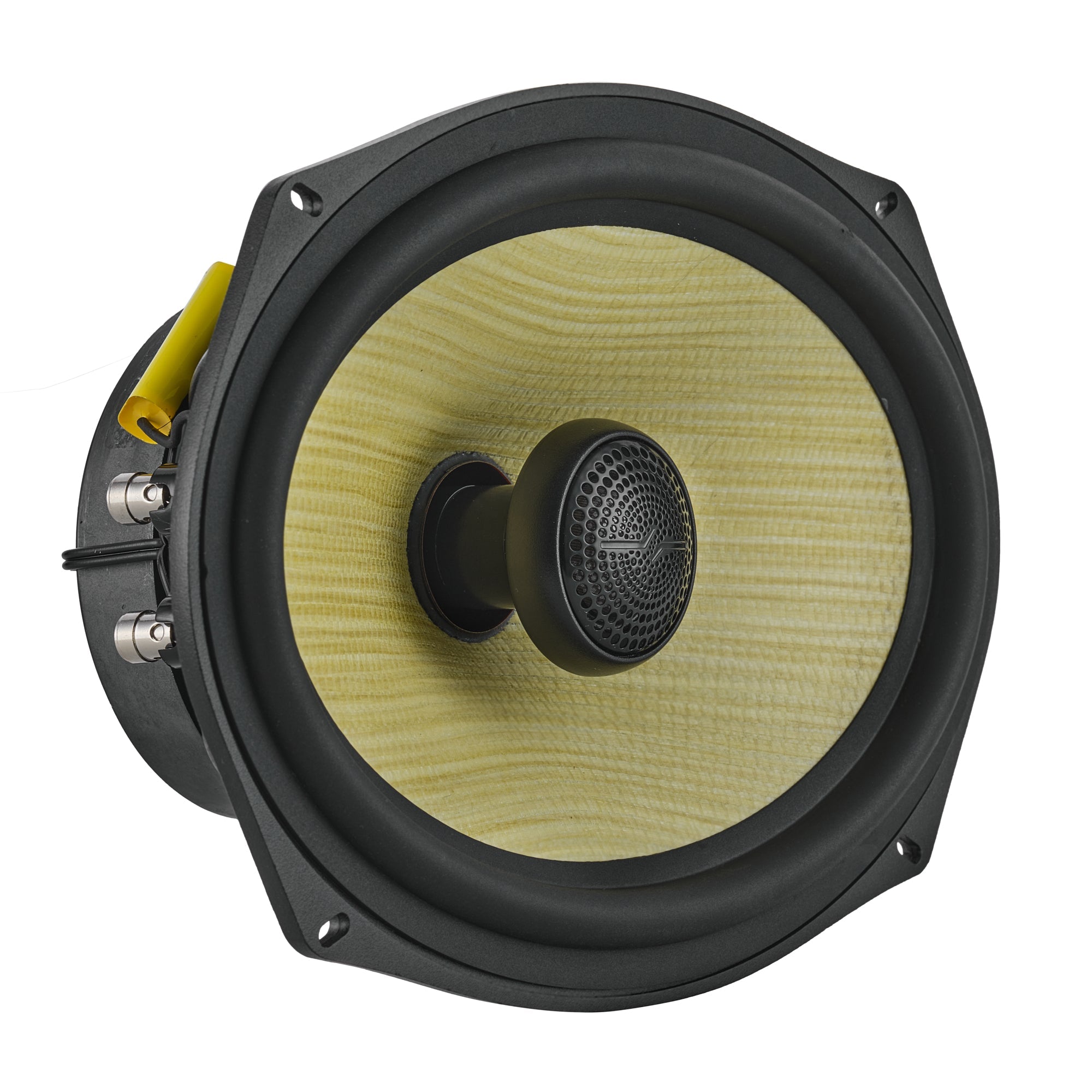 DS18 DXQ 6x9" 2-Way Coaxial Speaker with Yellow Straw and Composite Foam Cone | 150W RMS 4-Ohm