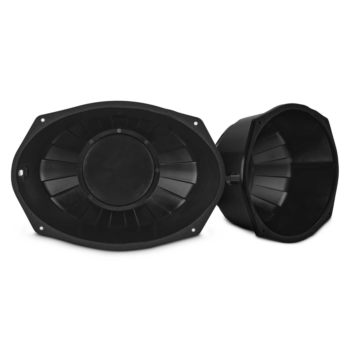 DS18 RY-HD69BAFFLE Universal 6x9” Sealed Enclosures with Gasket – Fits Harley-Davidson Fairings, Saddlebags, D