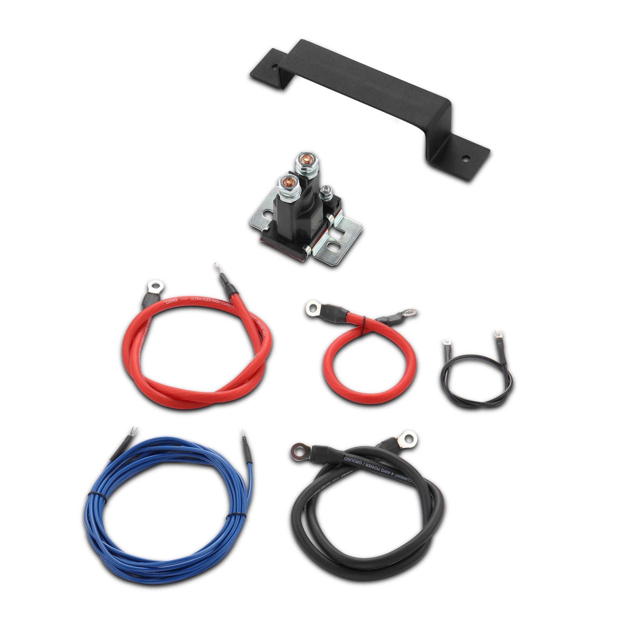 DS18 RZR-DBATT Polaris RZR 2014+ 2nd Battery Upgrade Kit – Dual Battery System with 80A Isolator, Wiring & Mou