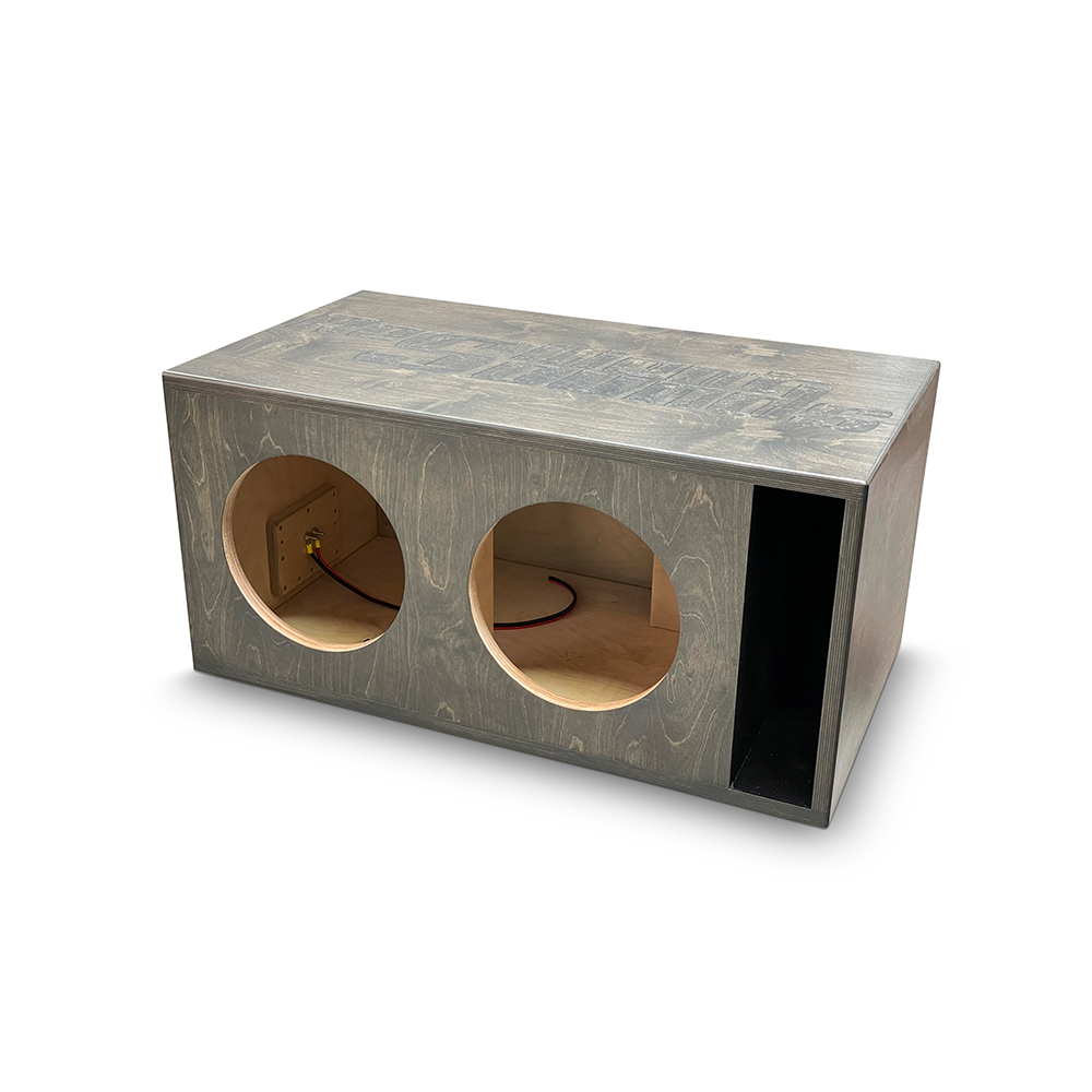 Resilient Sounds Gold 8" Dual Ported Subwoofer Enclosure