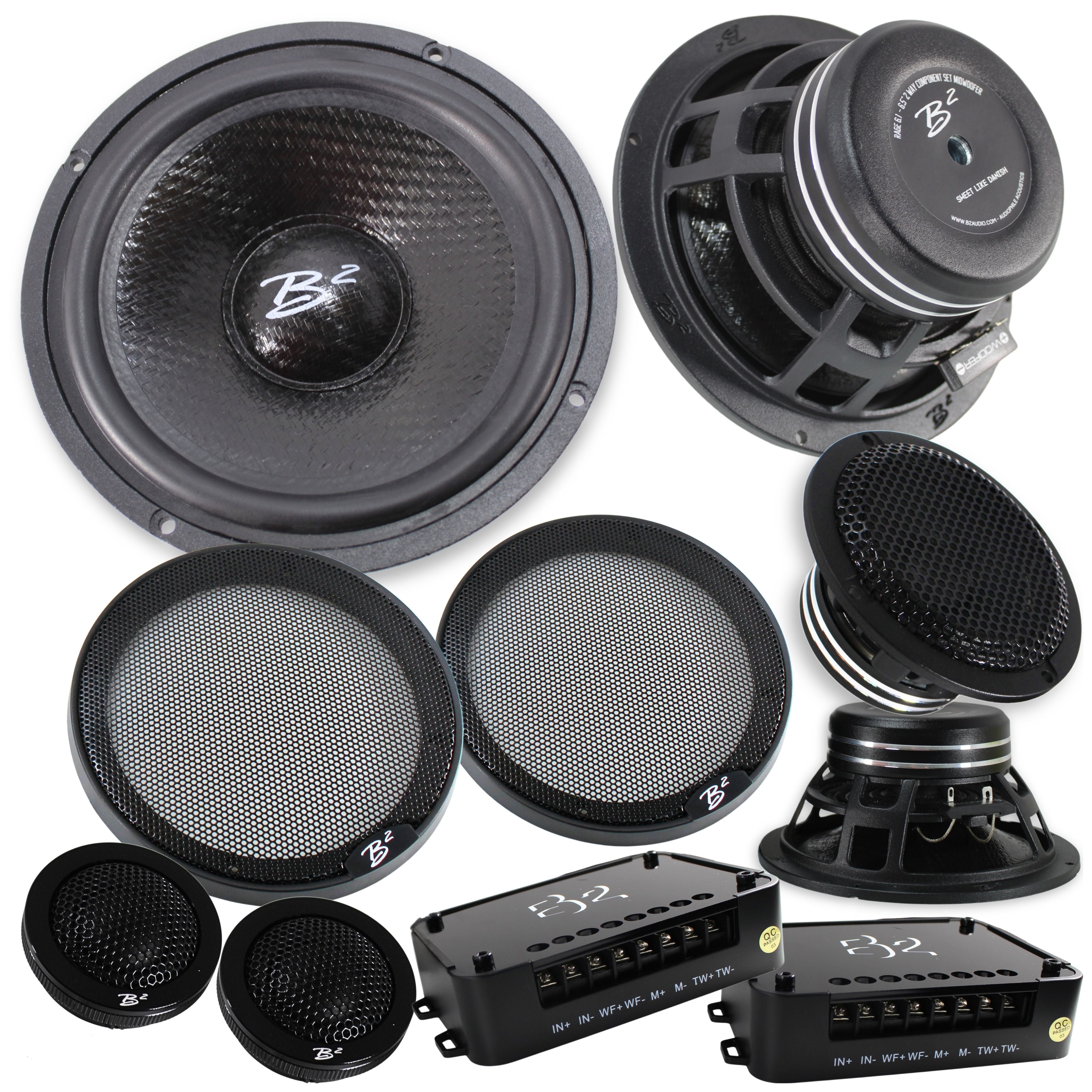 B2 Audio RAGE63 6.5" Speaker 100W RMS 4 Ohm