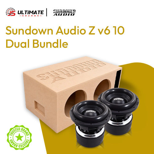 Sundown Audio Z v6 10 Dual Bundle (MDF)
