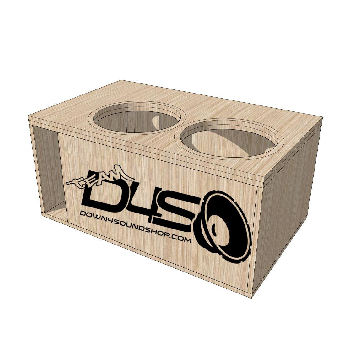 Down4Sound 2 - 15 Inch DIY Subwoofer Box Flatpack Kit Subwoofer Enclosure