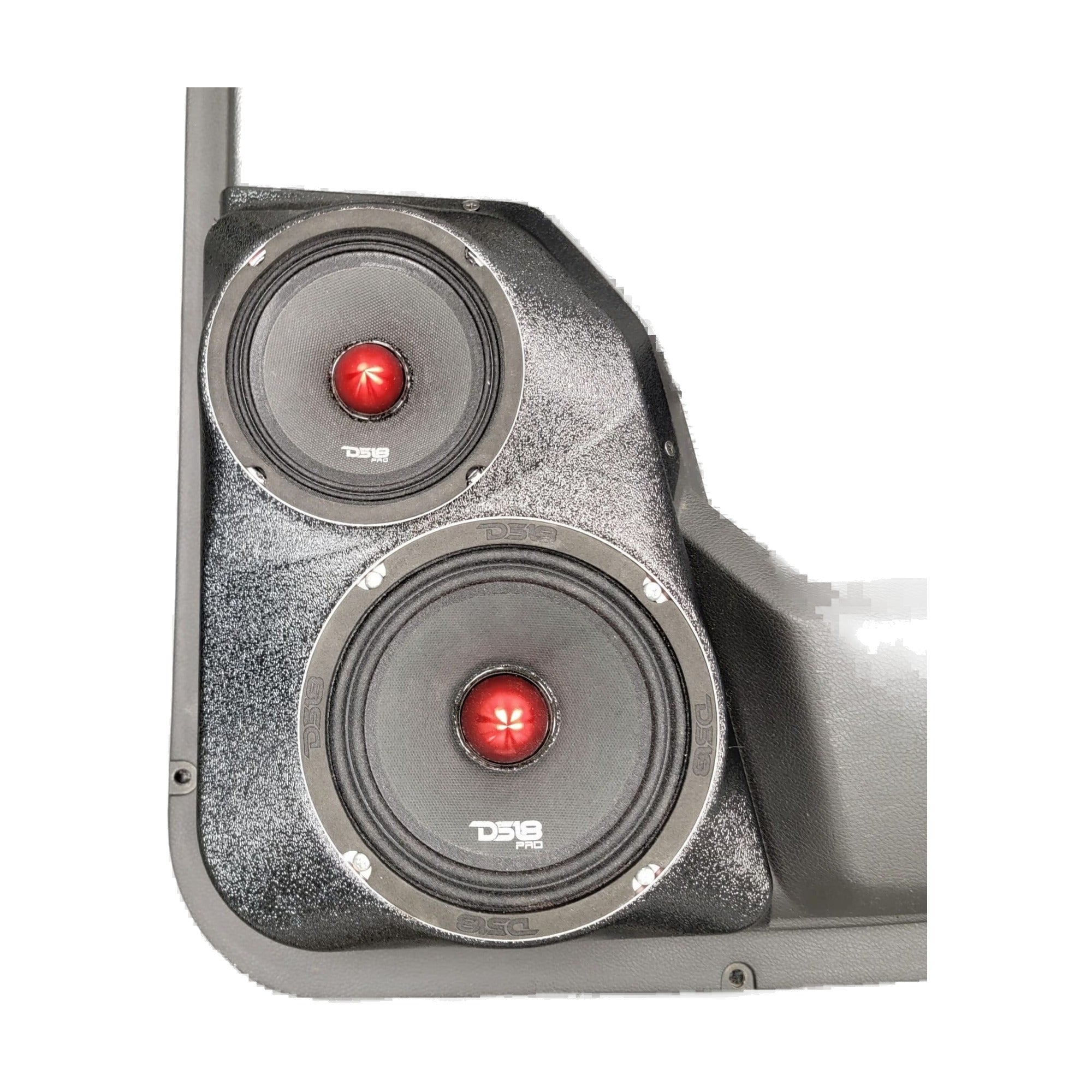 Custom Speaker Pods 09-DD-FP-CC-EW-RD-65 6.5" + 5.25" Rear Pods - 09-18 Ram