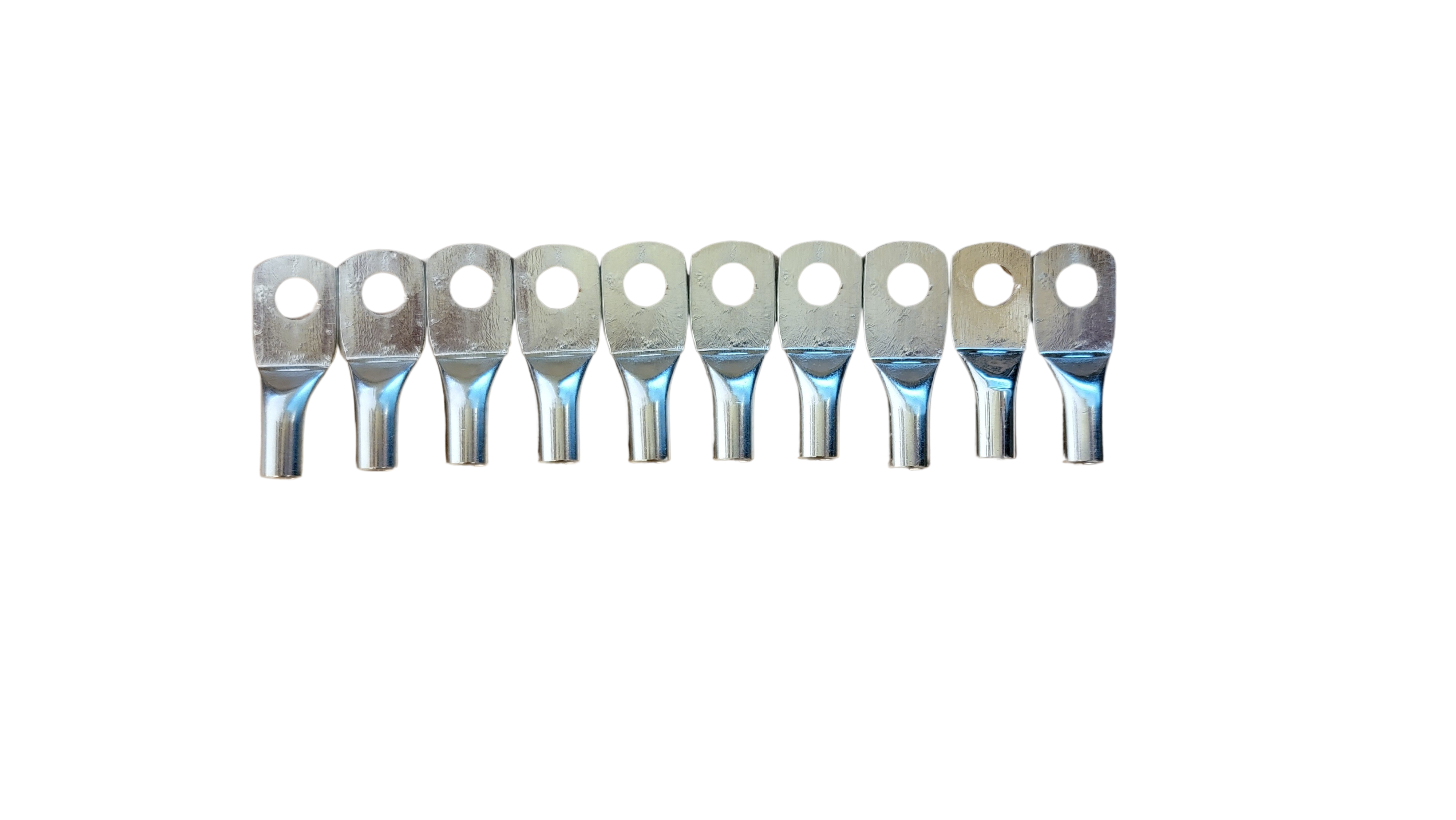 DC Audio 8 AWG 6mm Ring Terminals w/ Heat Shrink (10-Pack)