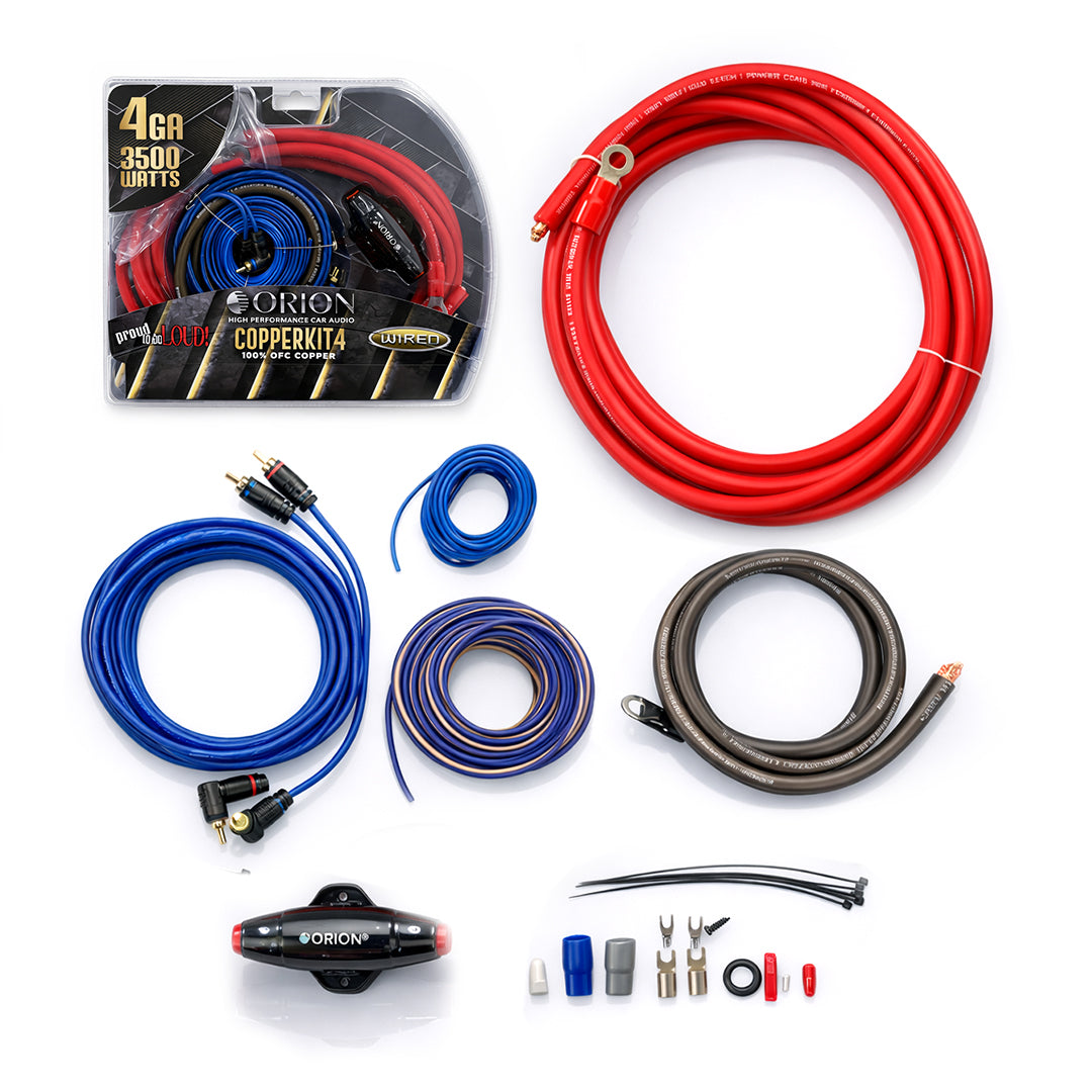 Orion COPPERKIT4 Amplifier Wiring Kit | JS Ultimate Sounds