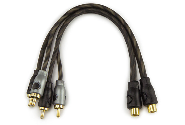 Pride Audio Y-3000 RCA Splitter 1M-2F (2-Pack) — view 2