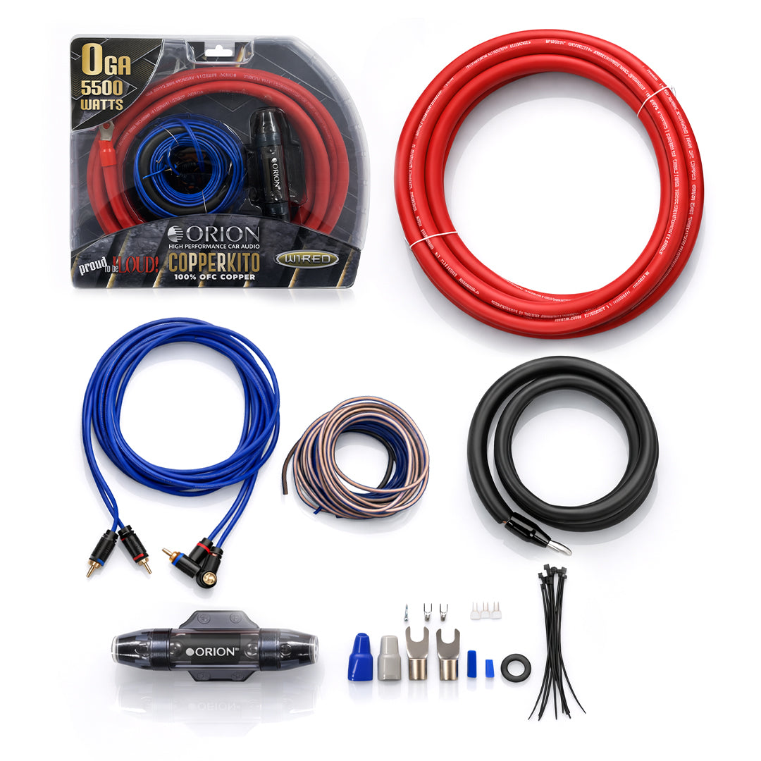 Orion COPPERKIT0 Amplifier Wiring Kit | JS Ultimate Sounds