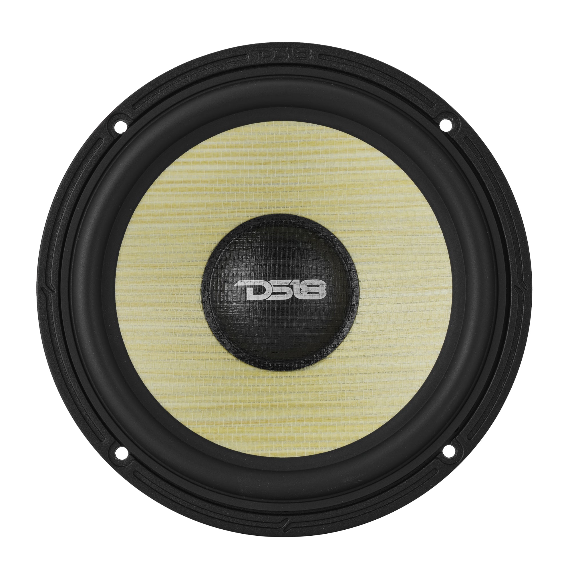 DS18 DXQ 6.5" 3-Way Component Speaker Set with Yellow Straw + Composite Foam Cone | 150W RMS 4-Ohm