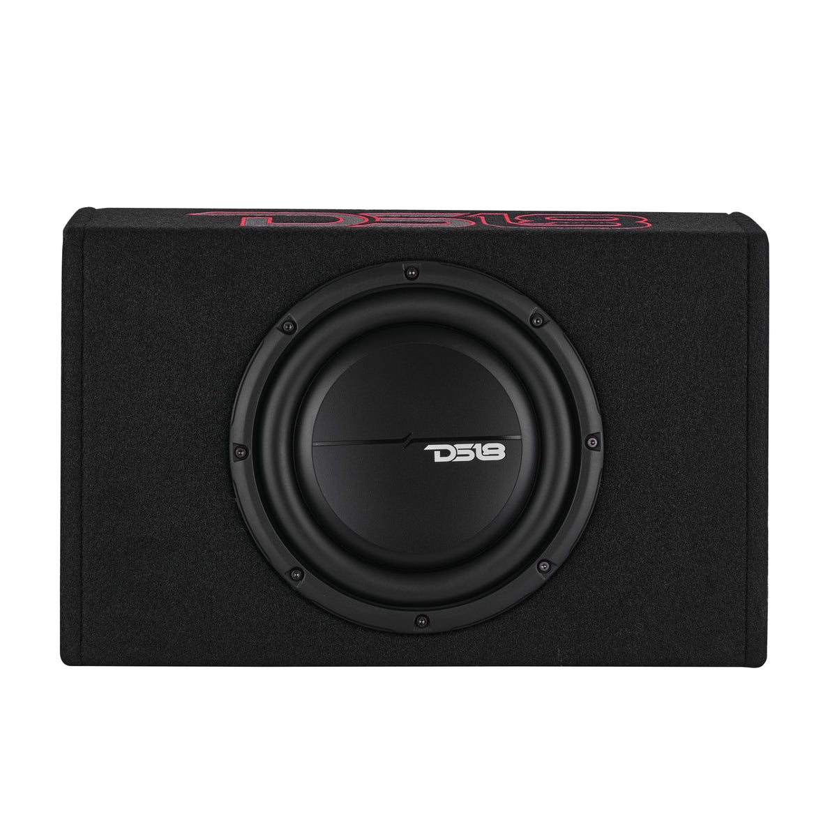 DS18 PU110A 10” Amplified Shallow Subwoofer Enclosure for Pickup Trucks — view 4 of 5