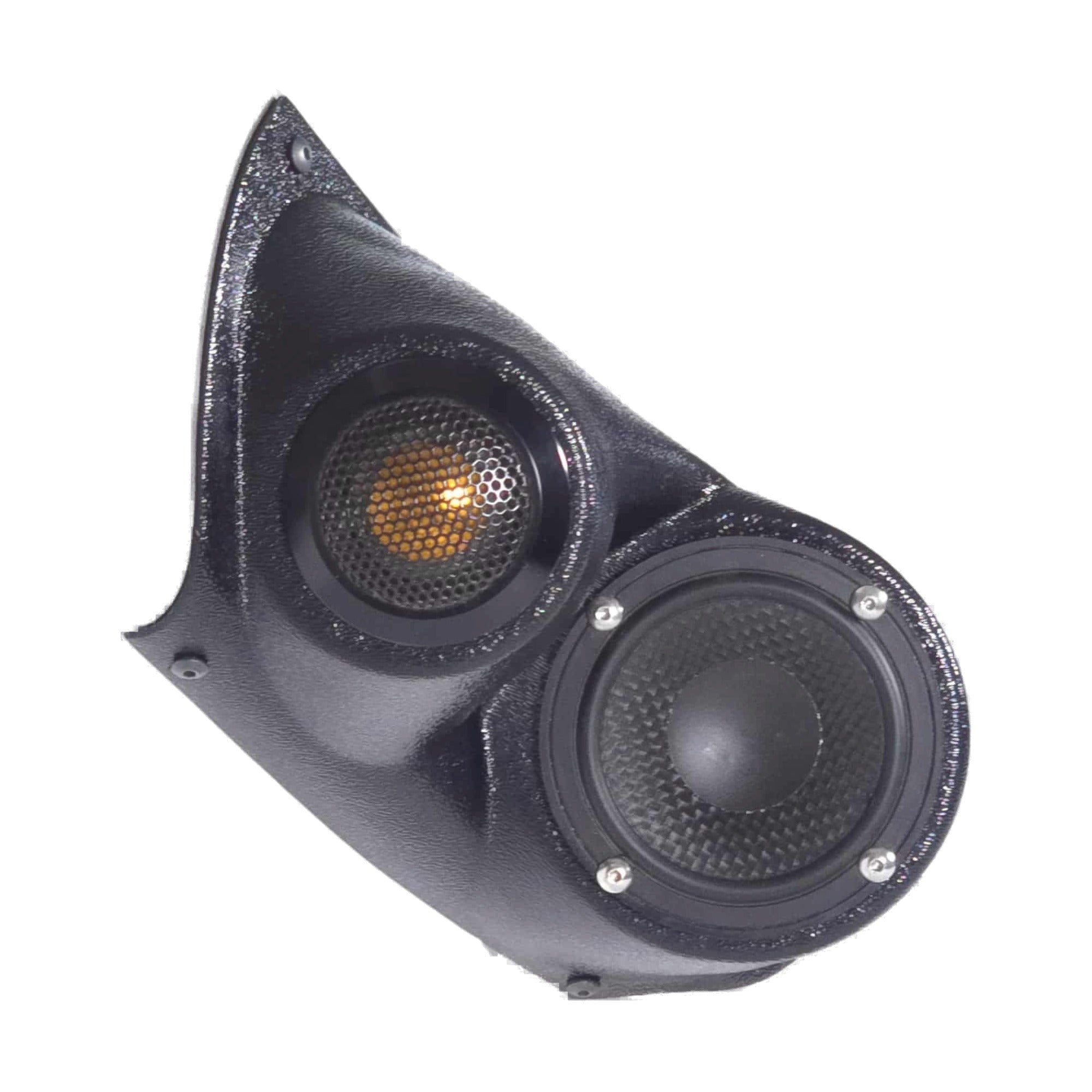 Custom Speaker Pods 00-GM-FT-UV-AL-LA-32 3.5" + 2" Tweeter A-Pillar Pods - 00-06 Escalade