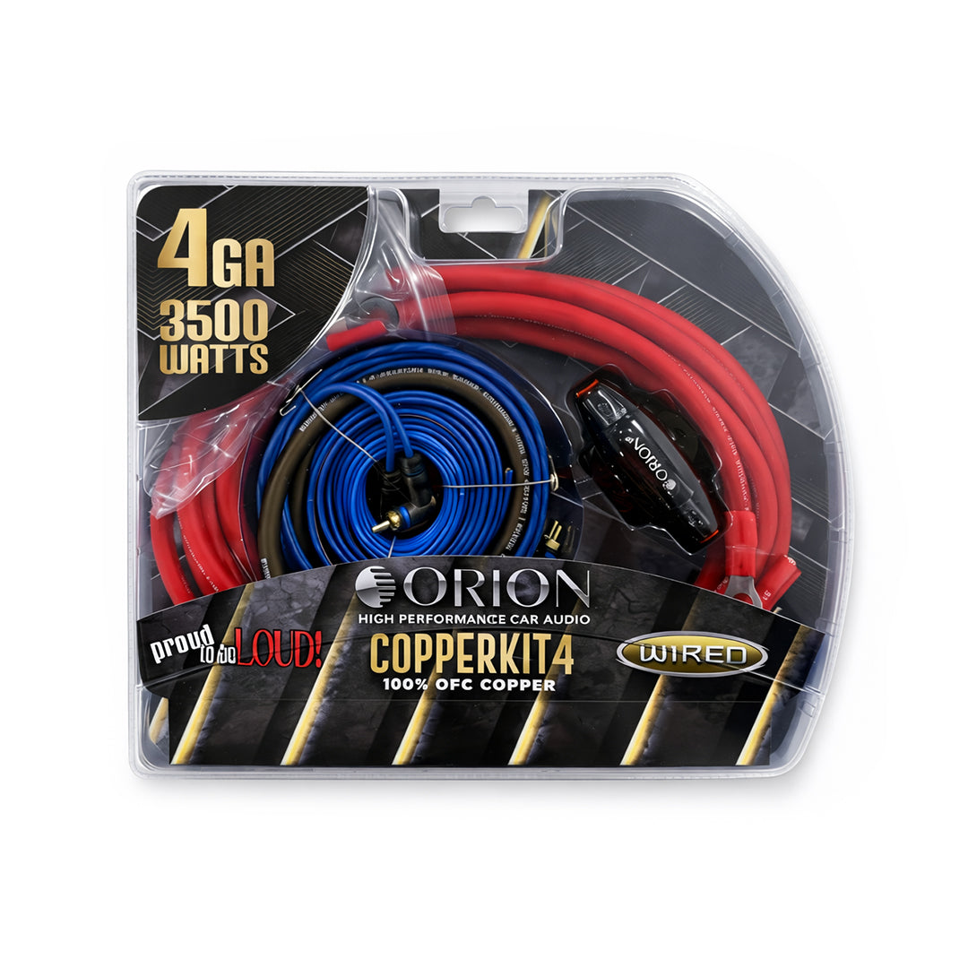Orion COPPERKIT4 Amplifier Wiring Kit | JS Ultimate Sounds