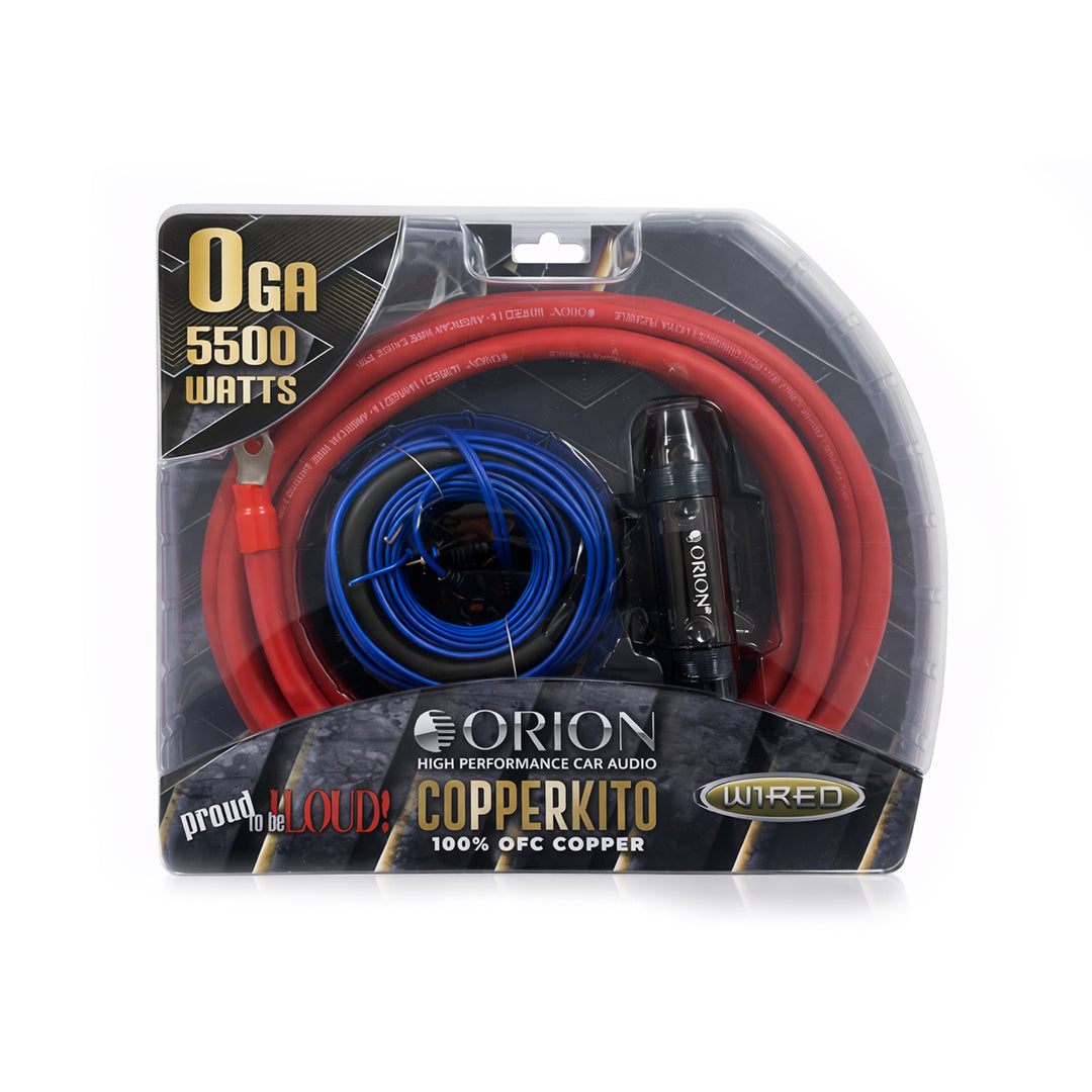 Orion COPPERKIT0 Amplifier Wiring Kit | JS Ultimate Sounds