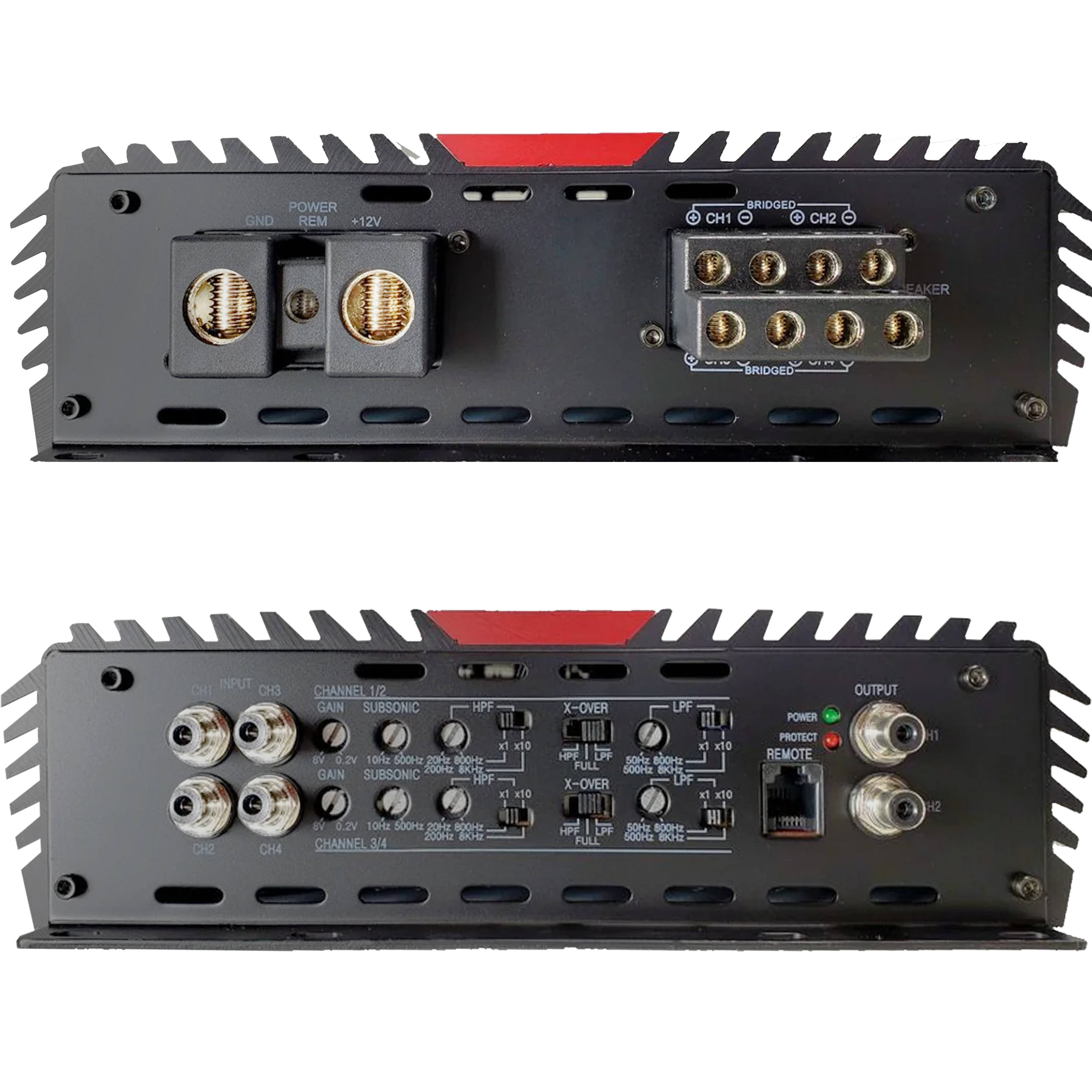 Synergy Audio WFO 8.4D 4-Channel Amplifier — 250W x 4