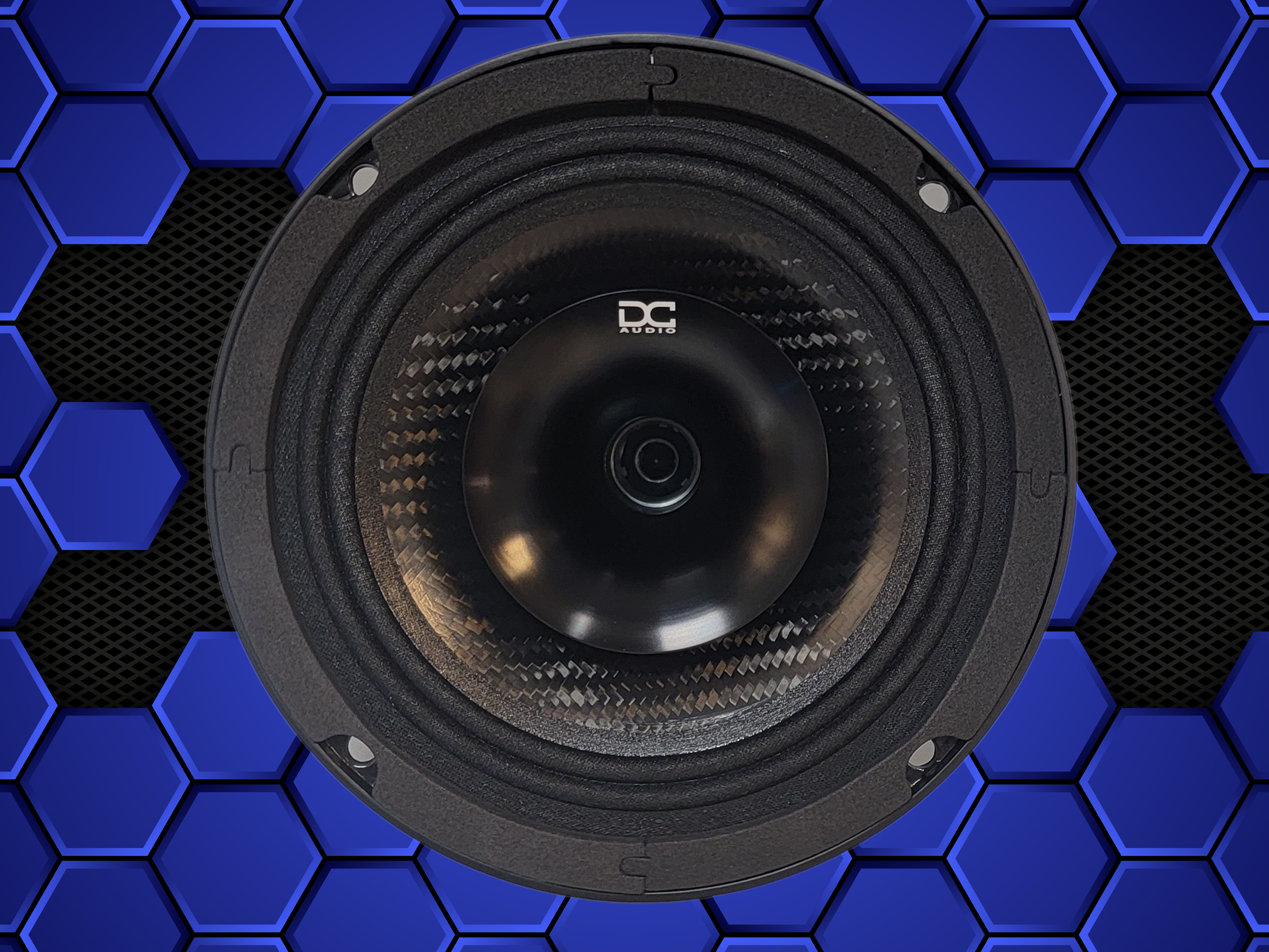 DC Audio NEO Coaxial CF 6.5" Pro Audio Speaker 250W 4/8 Ohm (Each)