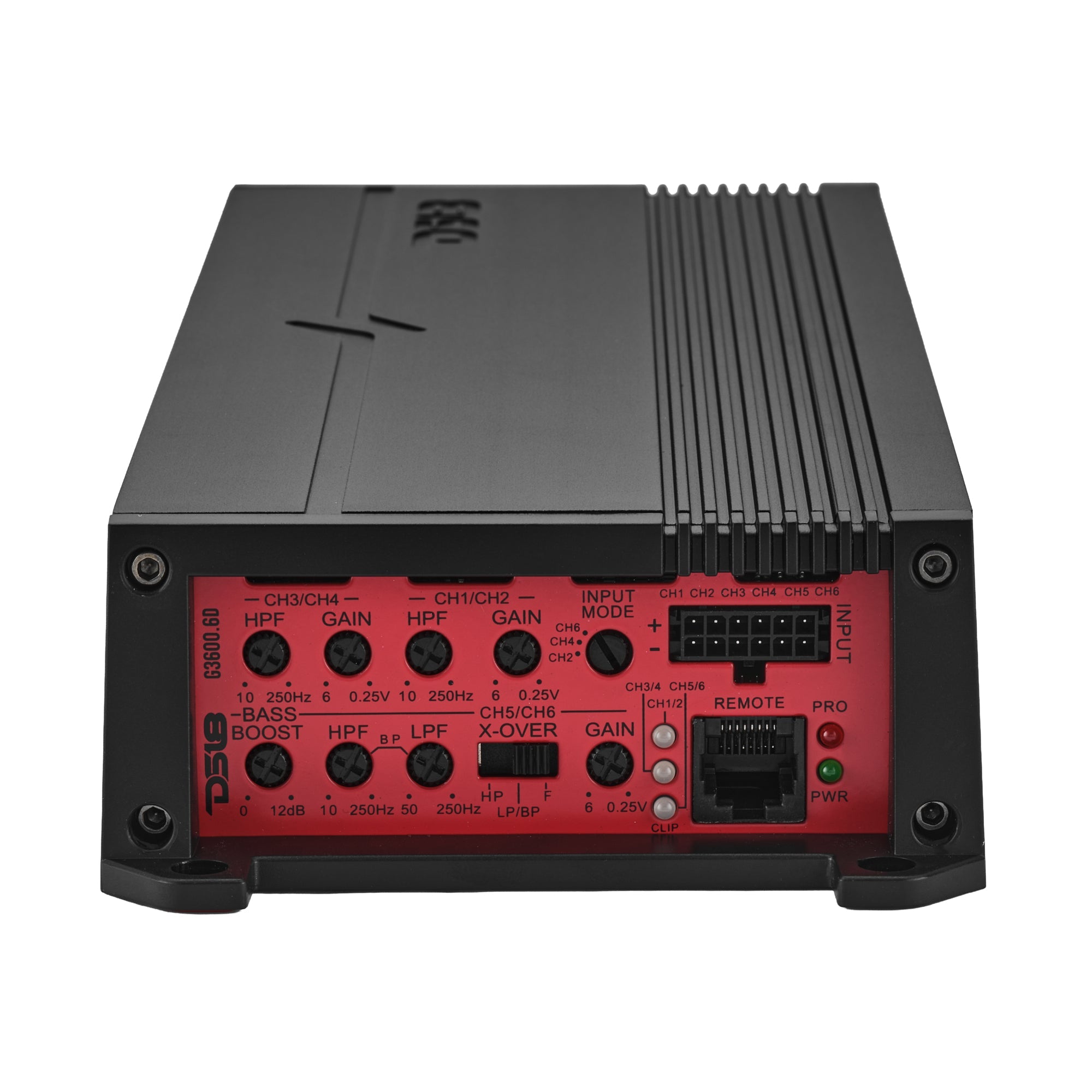 DS18 GEN-X 6-Channel Class D Full Range Amplifier | 6 x 200W @ 4-Ohm