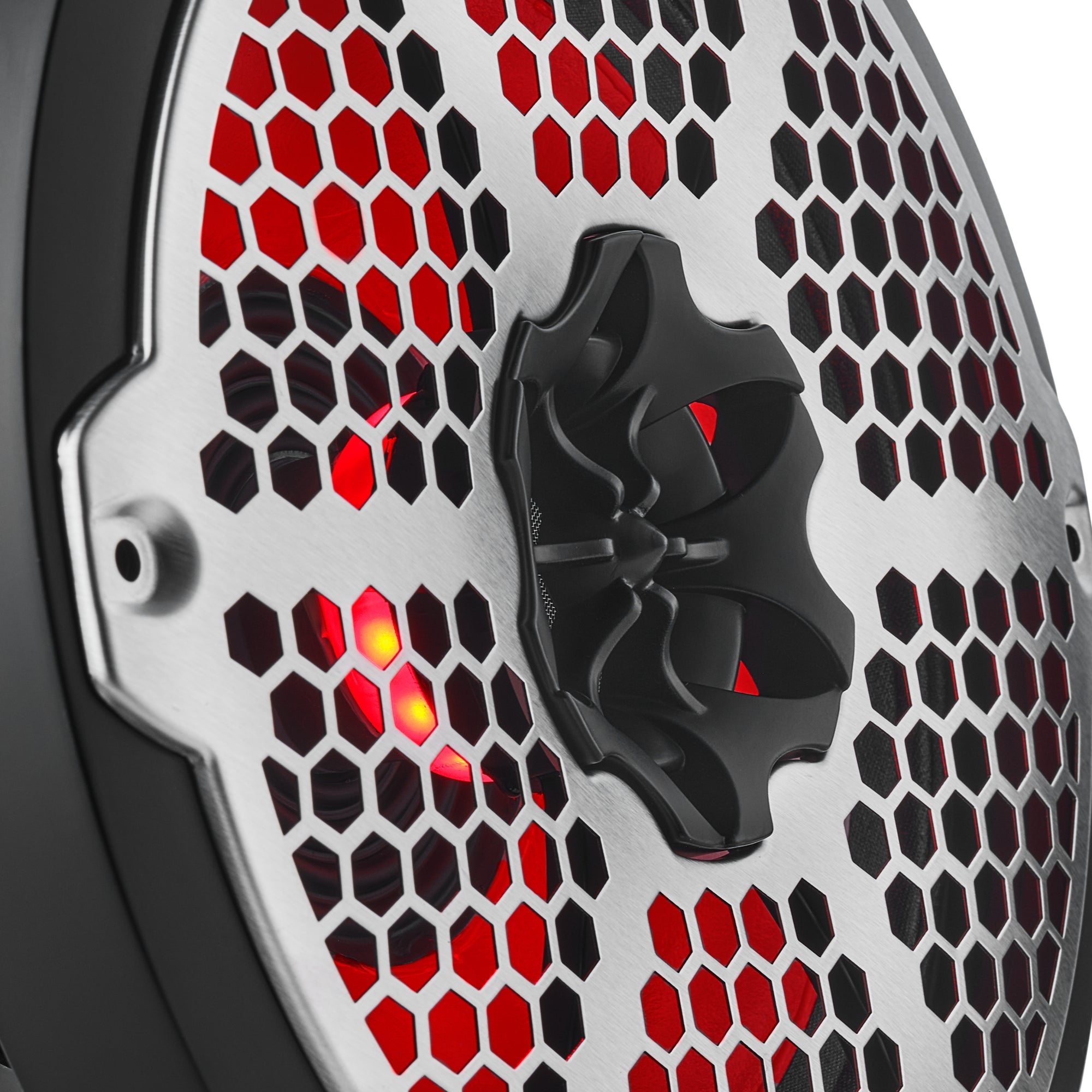 DS18 8” Marine 2-Way Hybrid Speaker with RGB LED, Compression Driver and Neodymium Magnet | 350W RMS 4-Ohm