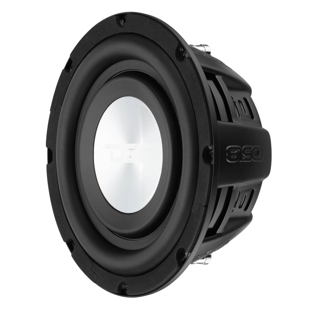 DS18 PSW8.4D PS Shallow-Mount Water-Resistant 8" Subwoofer 400W RMS DVC 4-Ohm — view 3 of 5