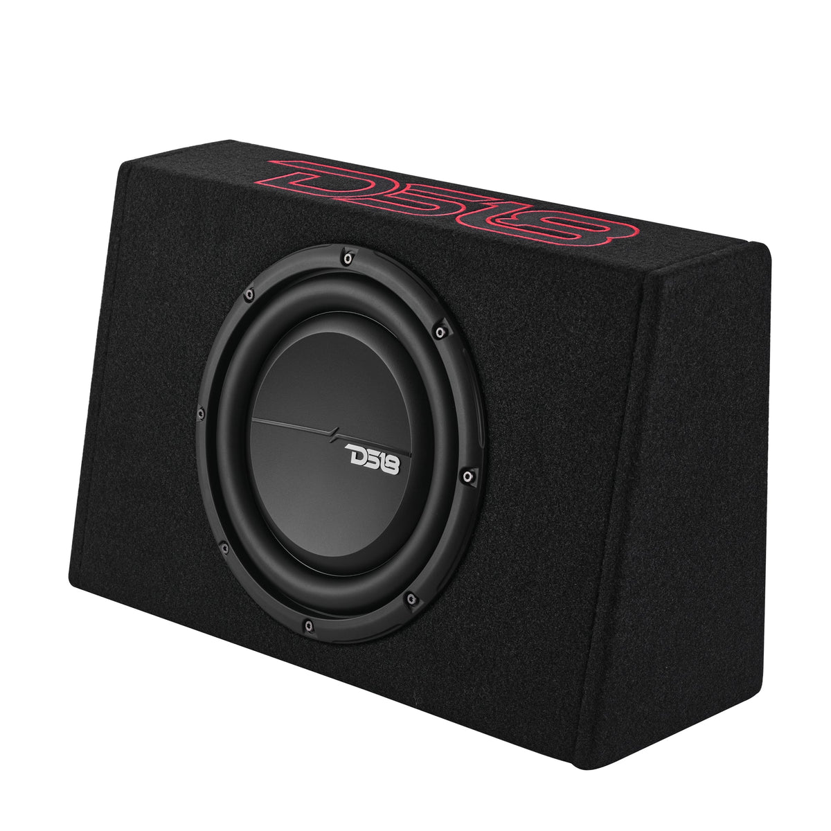 DS18 PU110A 10” Amplified Shallow Subwoofer Enclosure for Pickup Trucks — view 5 of 5