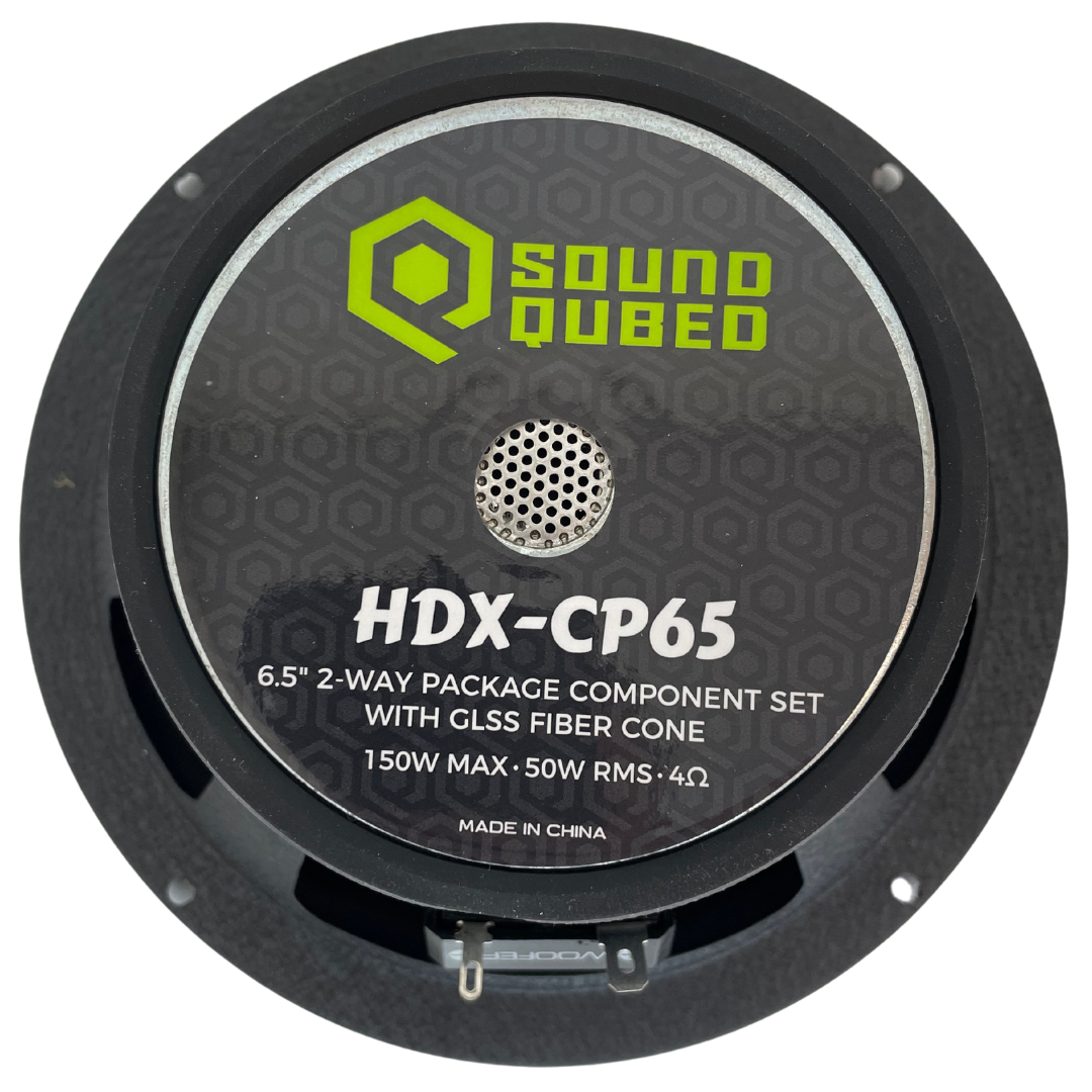 SoundQubed HDX 6.5" Component Speaker Set Car Audio