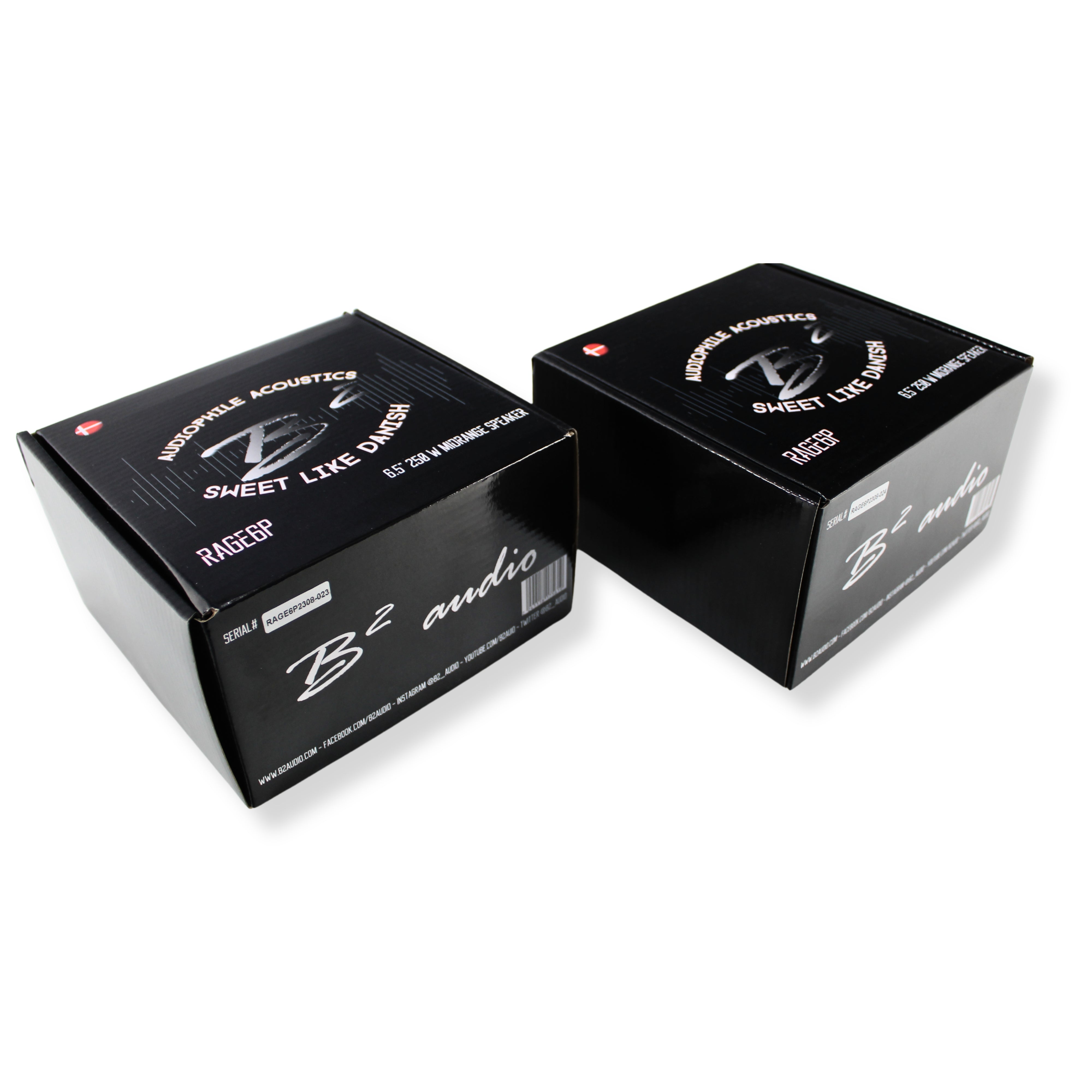B2 Audio RAGE6P 6.5" Pro Audio Speaker 120W RMS 4 Ohm (Pair) — image 8