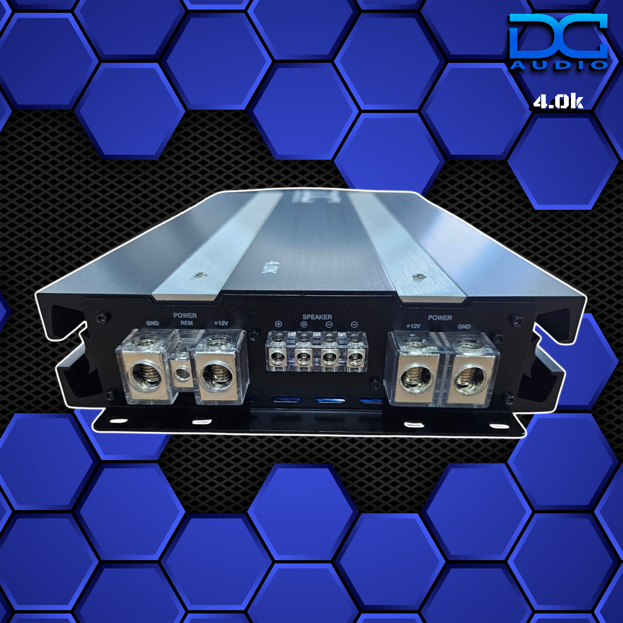 DC Audio 4.0K Monoblock Amplifier 4000W RMS 1 Ohm