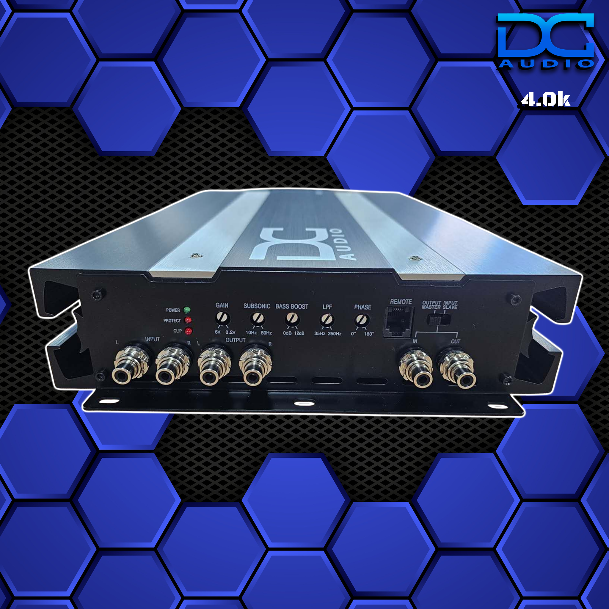 DC Audio 4.0K Monoblock Amplifier 4000W RMS 1 Ohm
