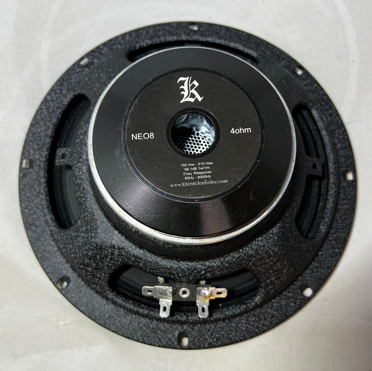 Krome Audio NEO8v3 8" Shallow Pro Audio Loudspeaker — 150W RMS