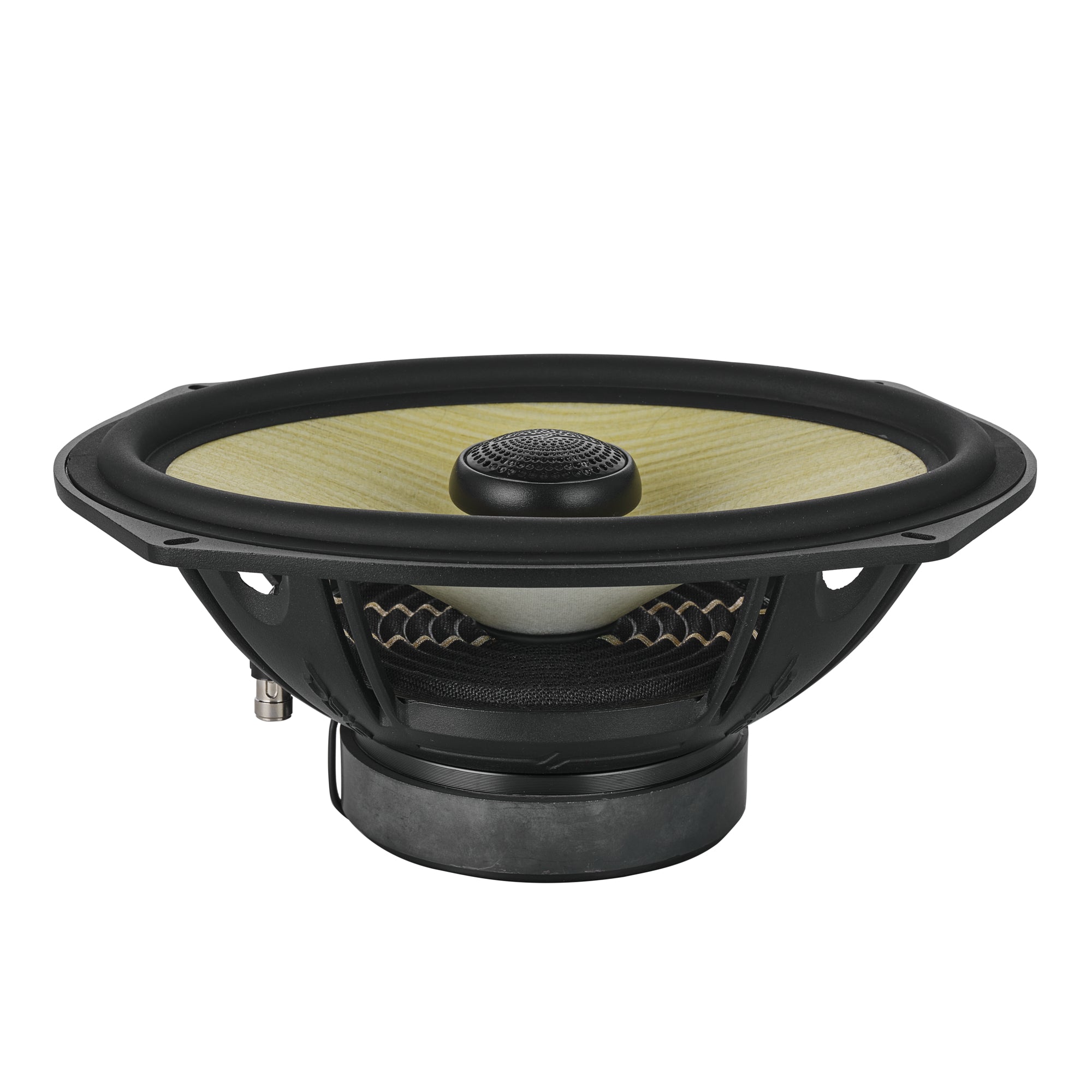 DS18 DXQ 6x9" 2-Way Coaxial Speaker with Yellow Straw and Composite Foam Cone | 150W RMS 4-Ohm