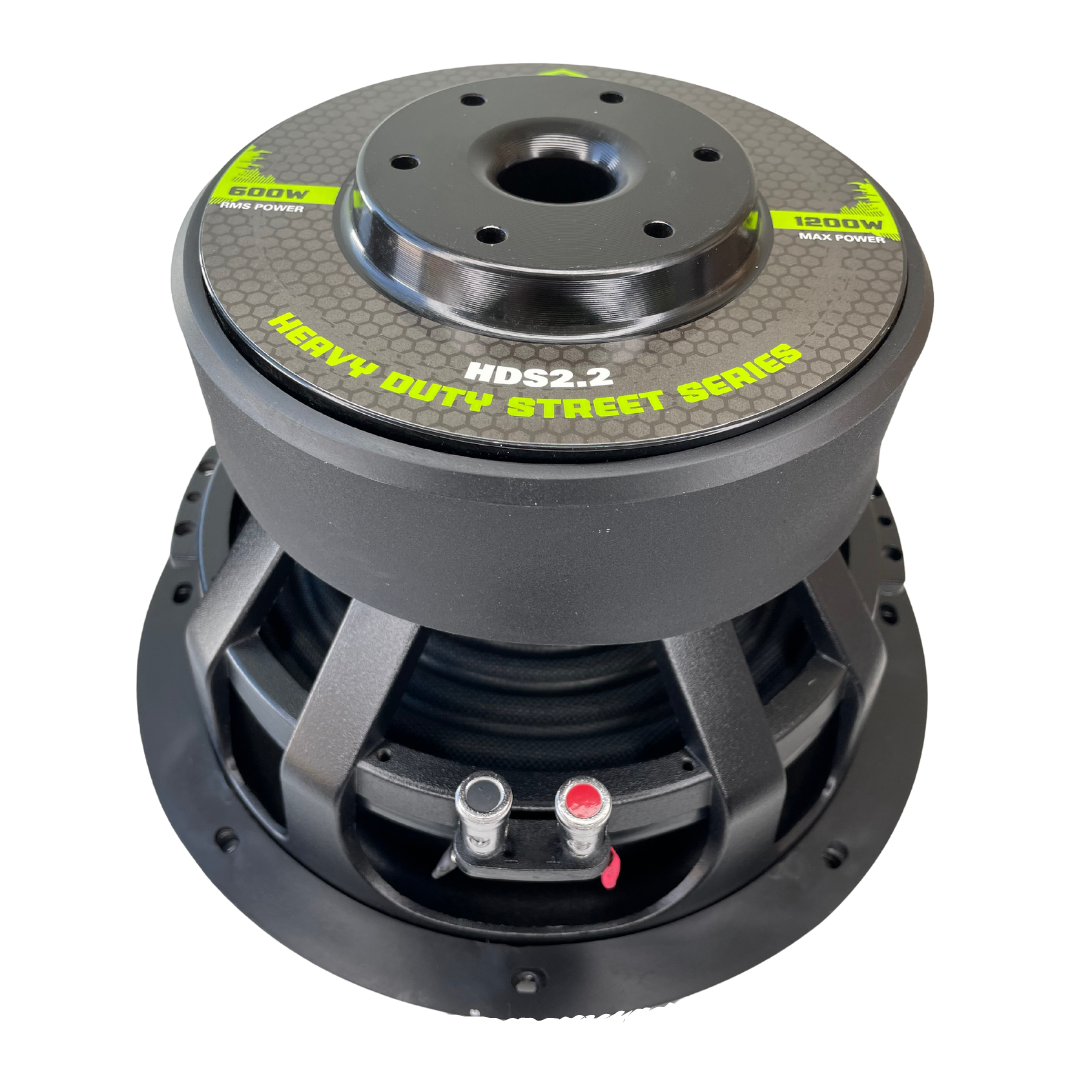 SoundQubed HDS2.2 10" Subwoofer Dual 2/4 Ohm 600W RMS Car Audio