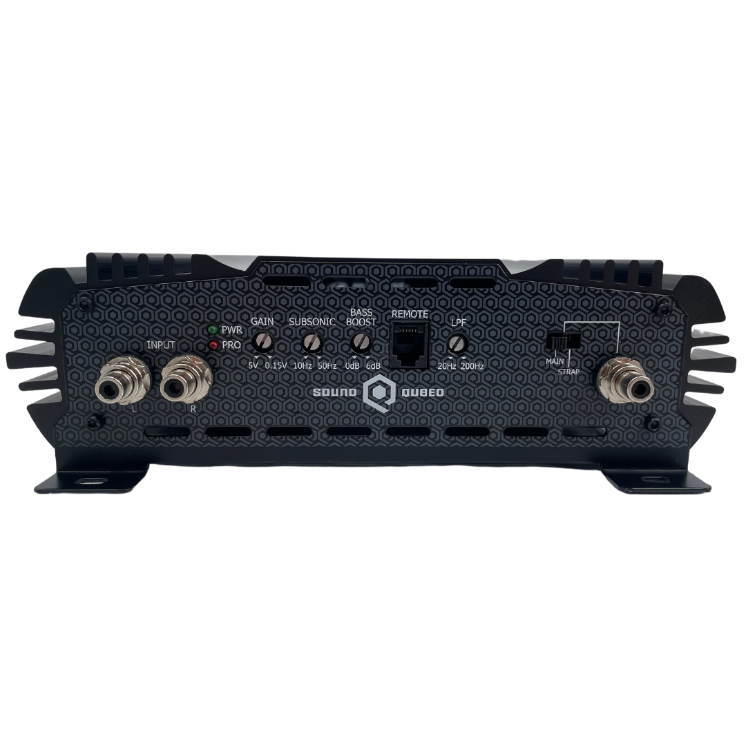 SoundQubed Q1-6000 6000W Monoblock Car Amplifier