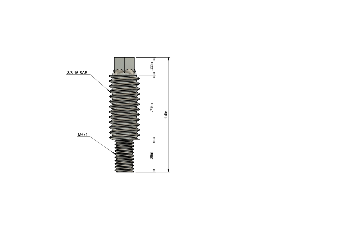 XS Power 587 Battery Terminal Hardware
