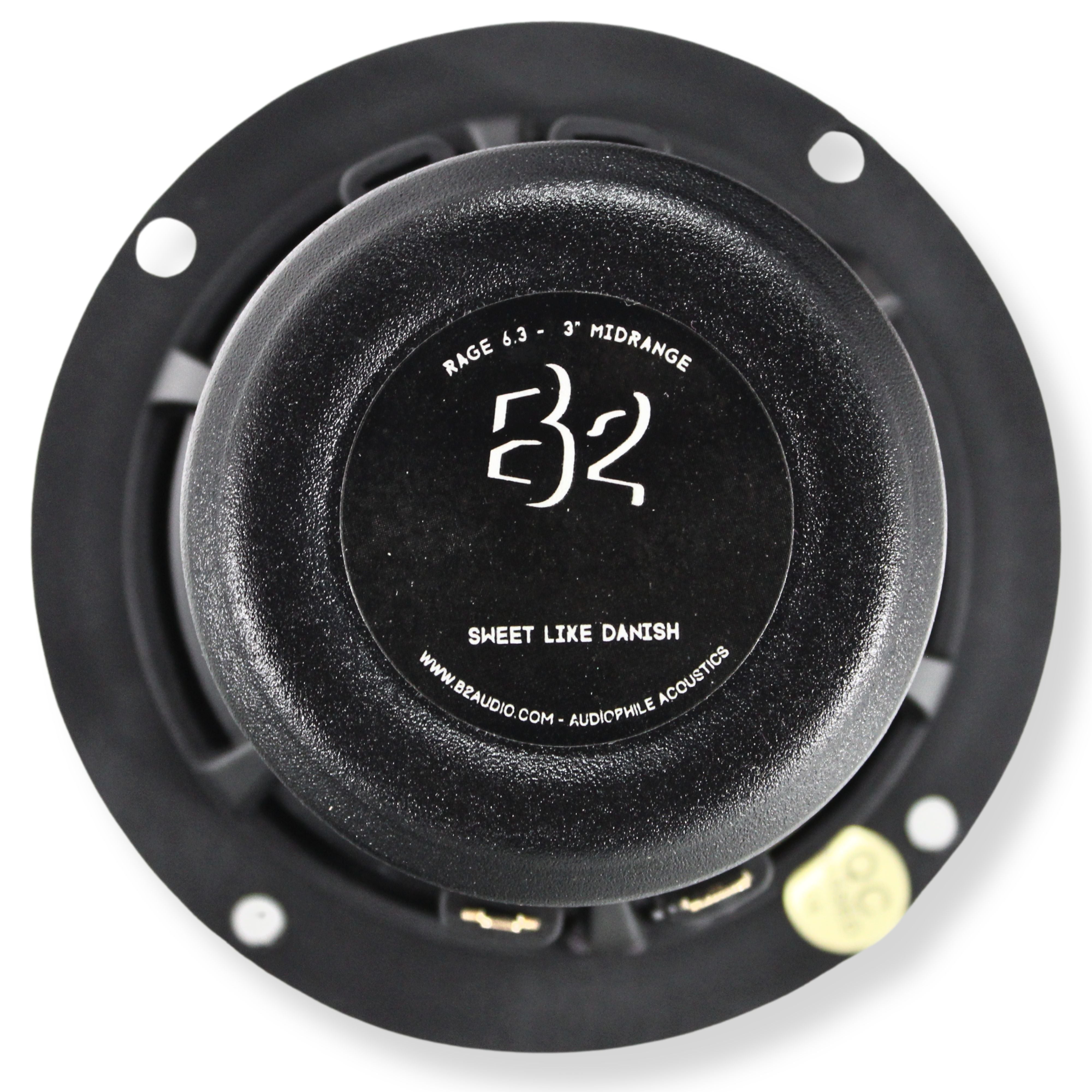 B2 Audio RAGE63MRXO 3" Pro Audio Speaker 80W RMS 6 Ohm — image 4