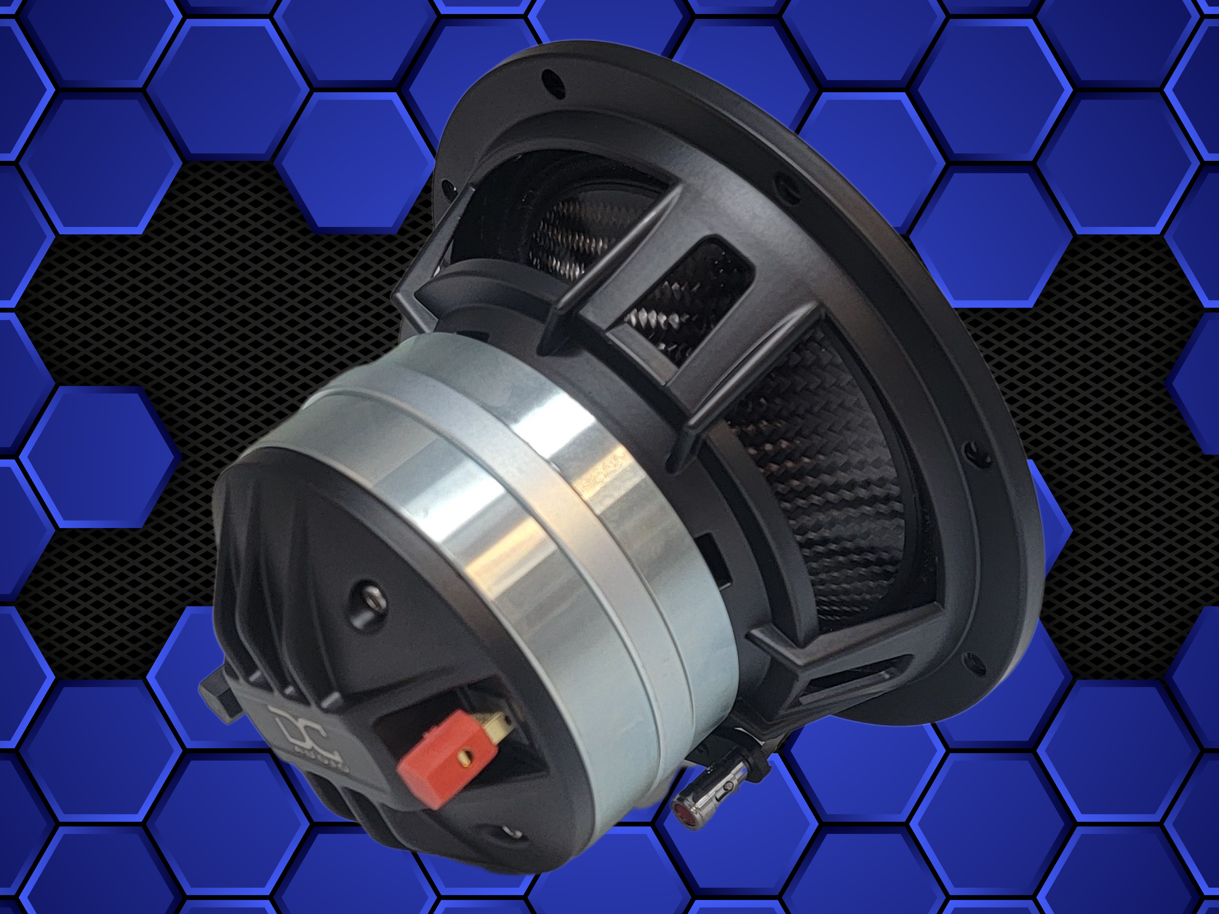 DC Audio NEO Coaxial CF 6.5" Pro Audio Speaker 250W 4/8 Ohm (Each)