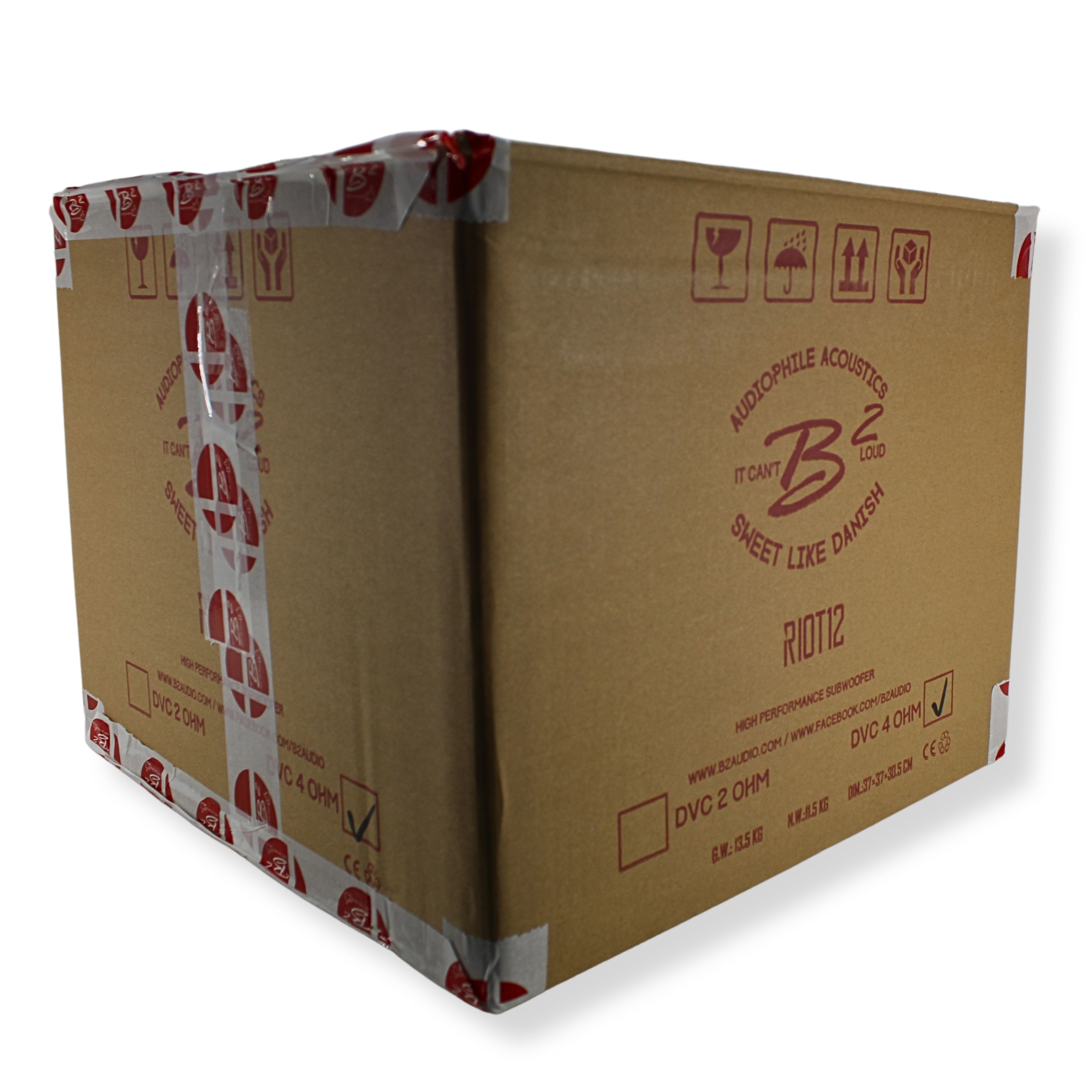 B2 Audio RIOT12 V2 12" Subwoofer 1000W RMS Dual 4 Ohm — image 8