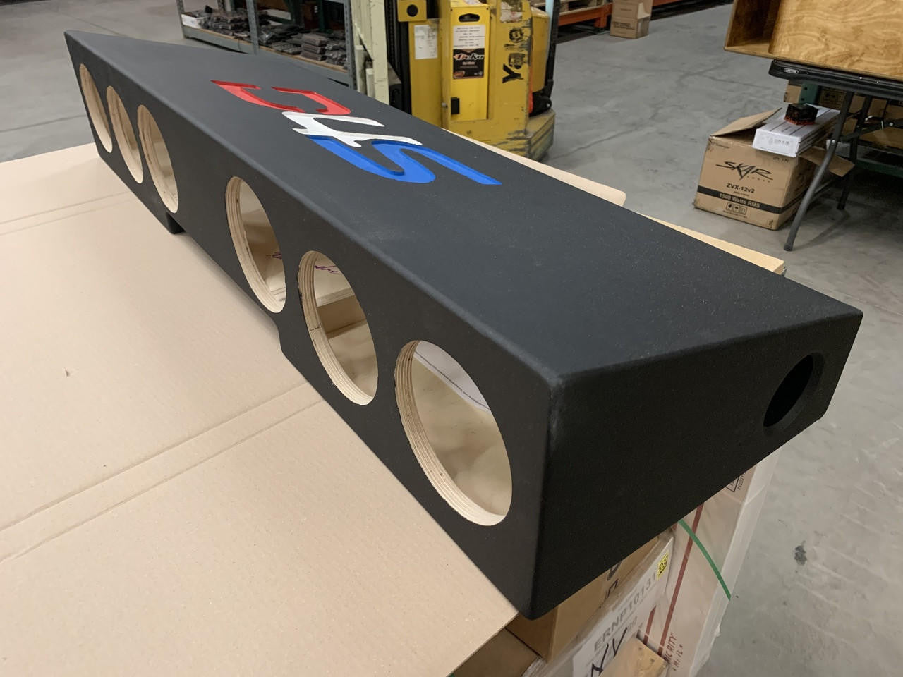 Down4Sound 6 - 6.5" SUB Box For Truck Seats (please Read Description For Fitment) Subwoofer Enclosure