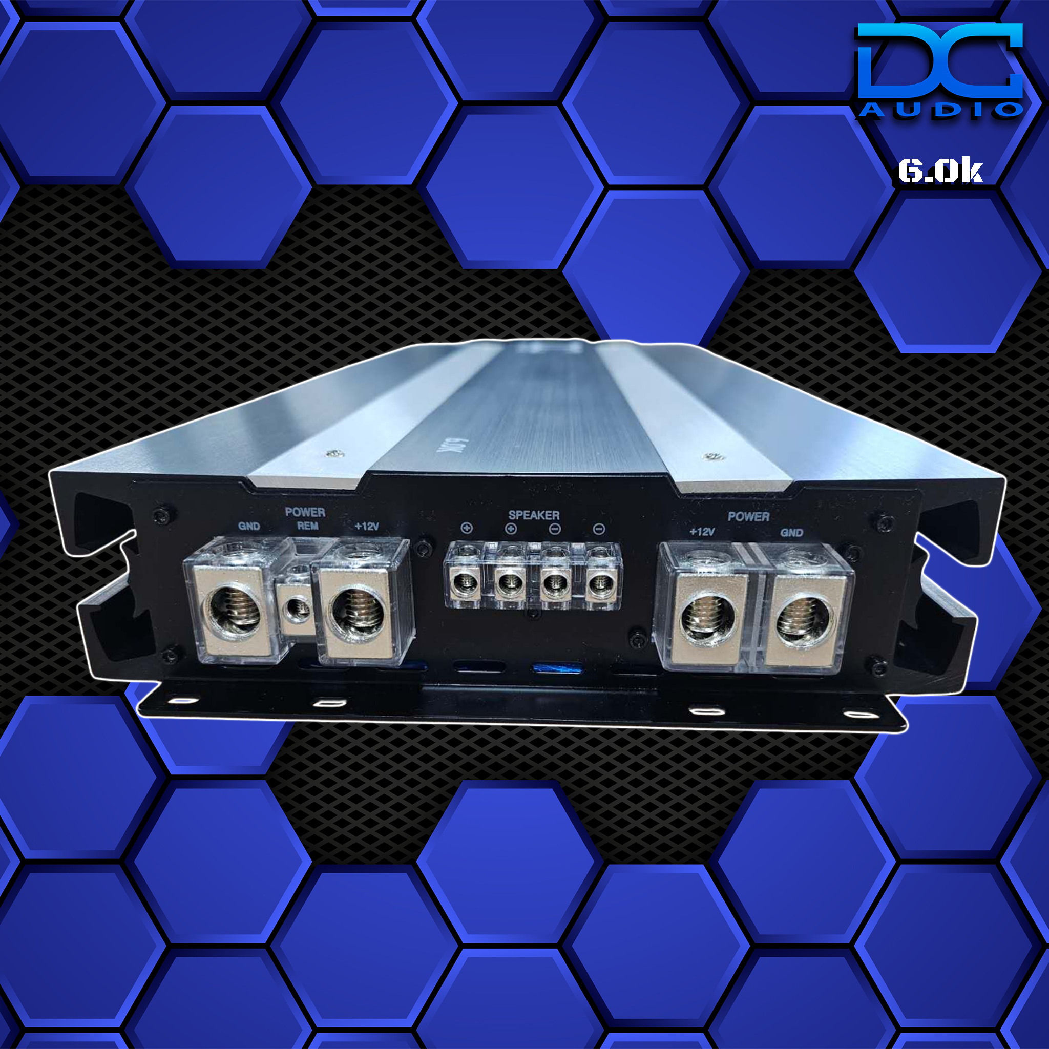 DC Audio 6.0K Monoblock Amplifier 6000W RMS 1 Ohm
